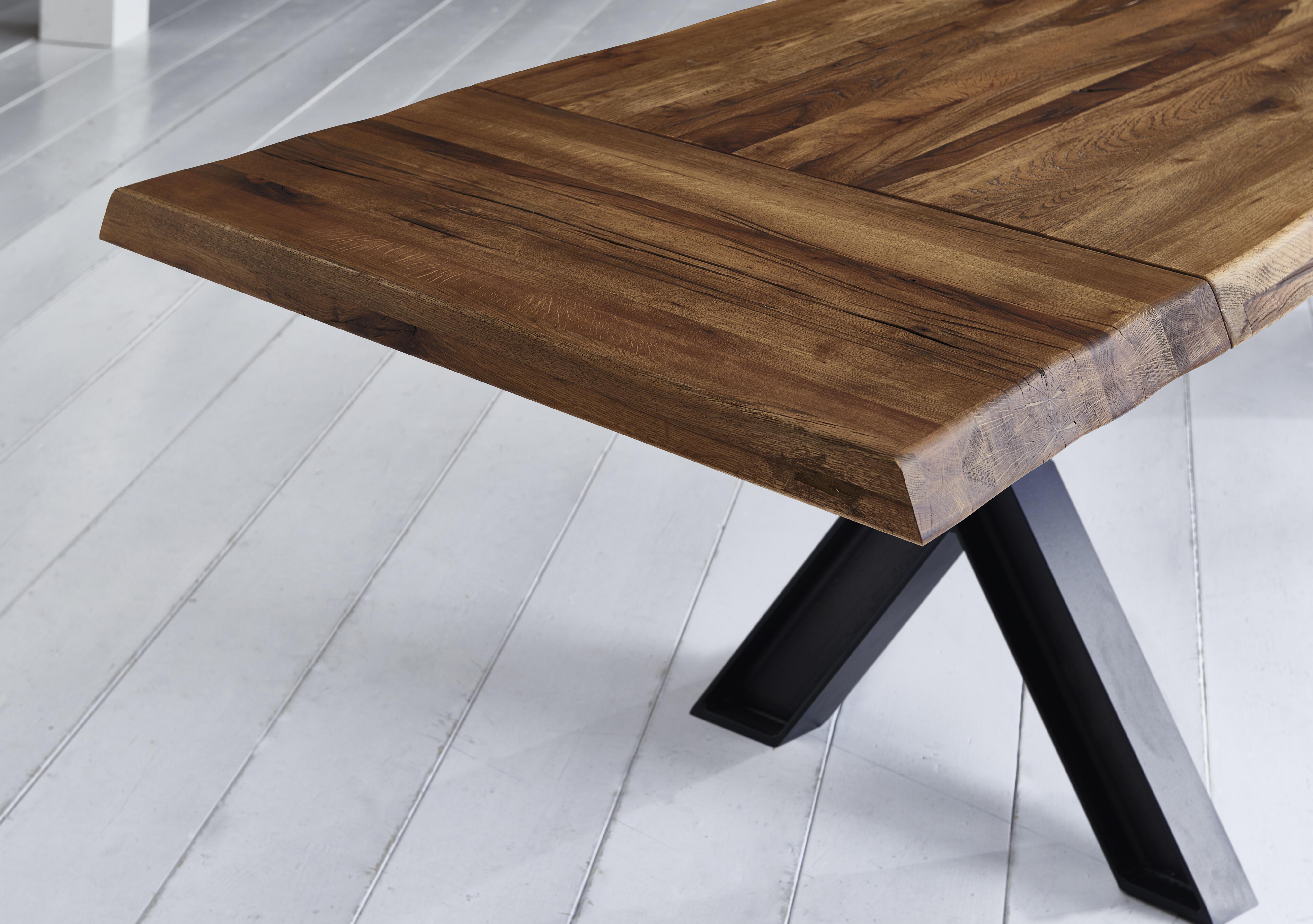 Raw Edge Dining Table Extension Leaf in  on Furniture Village