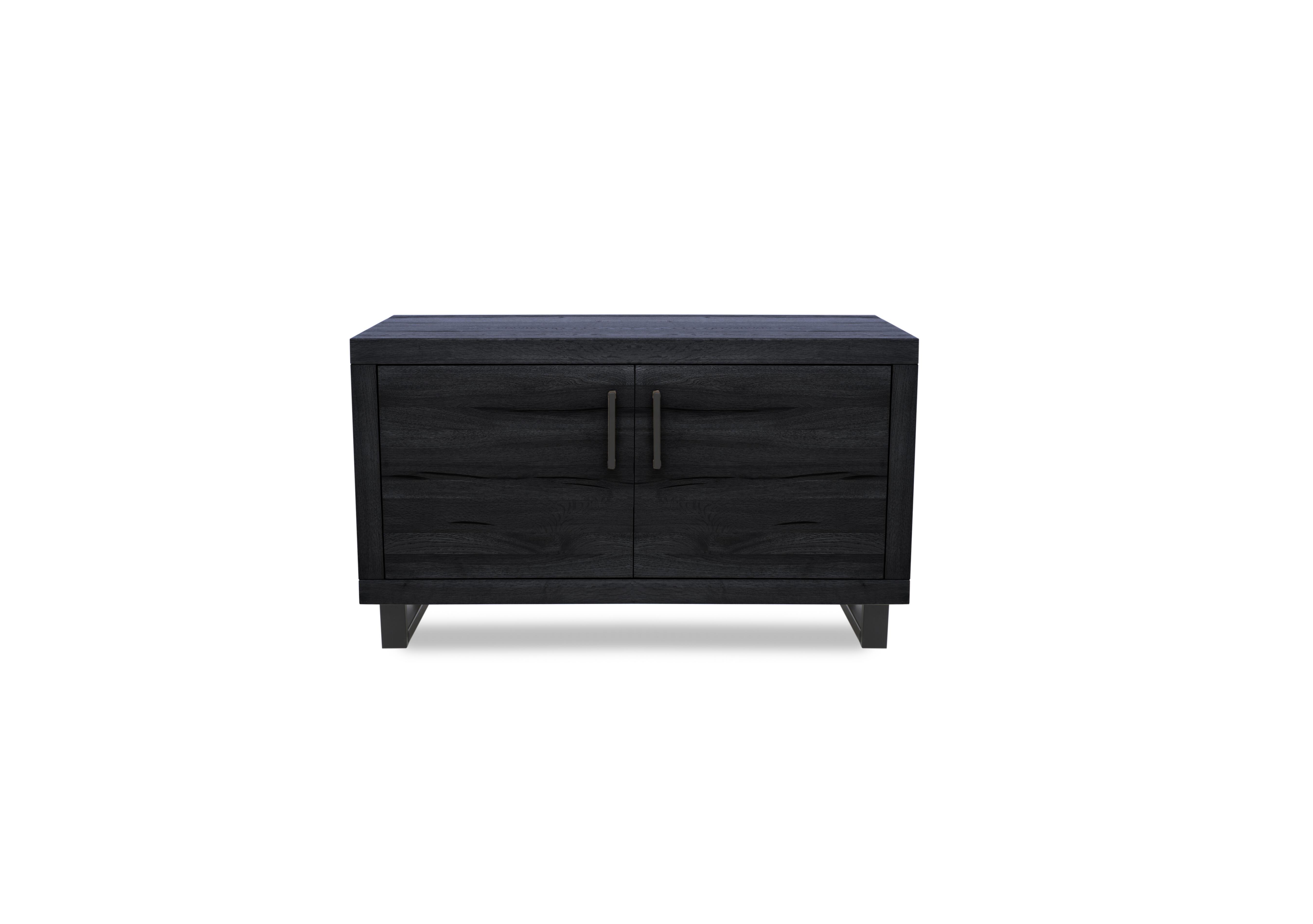 Terra Small 2 Door Sideboard in 7 Black on Furniture Village