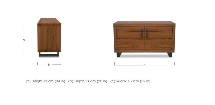 Terra Small 2 Door Sideboard in  on Furniture Village