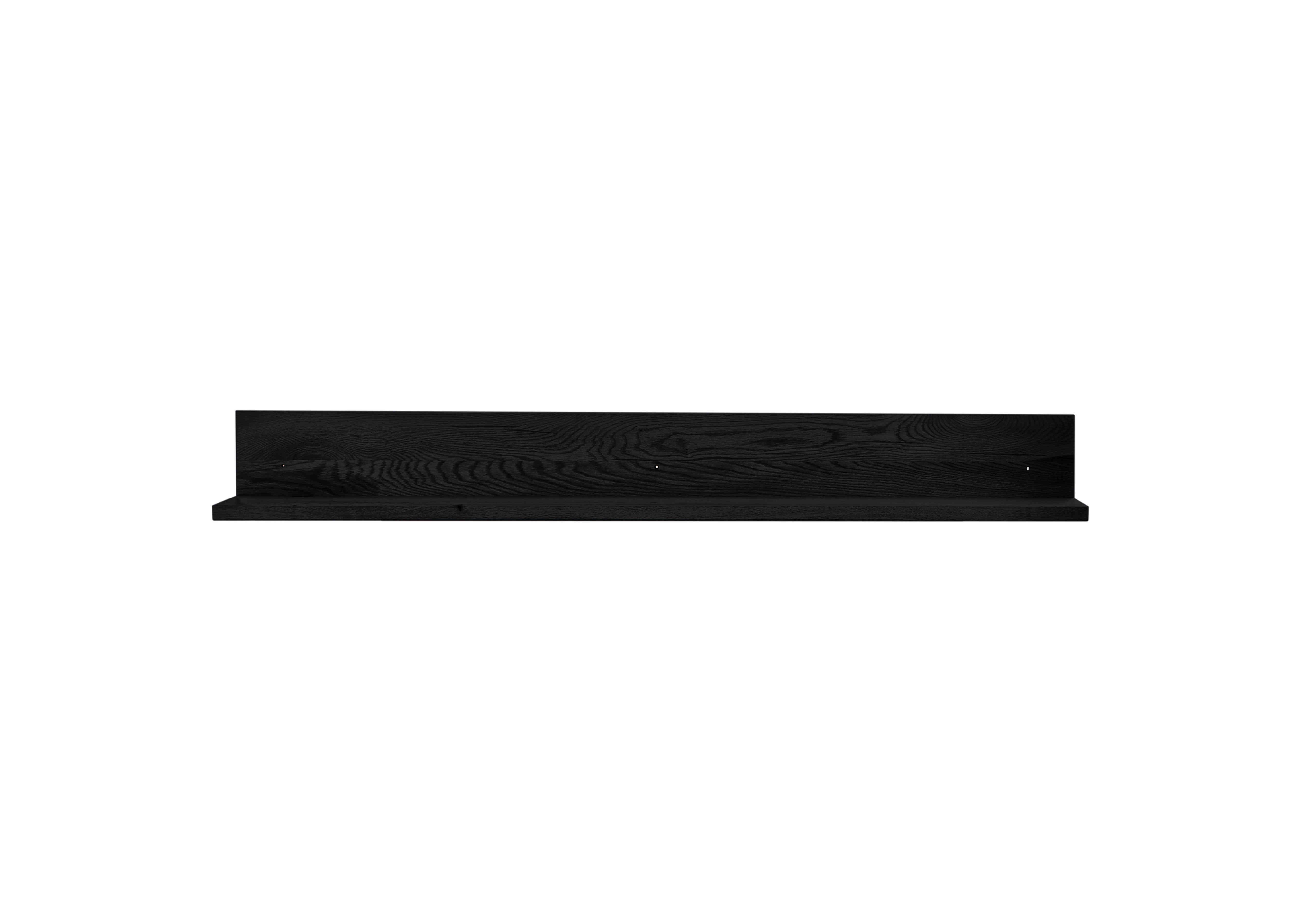 Terra 150cm Wall Shelf in 7 Black on Furniture Village