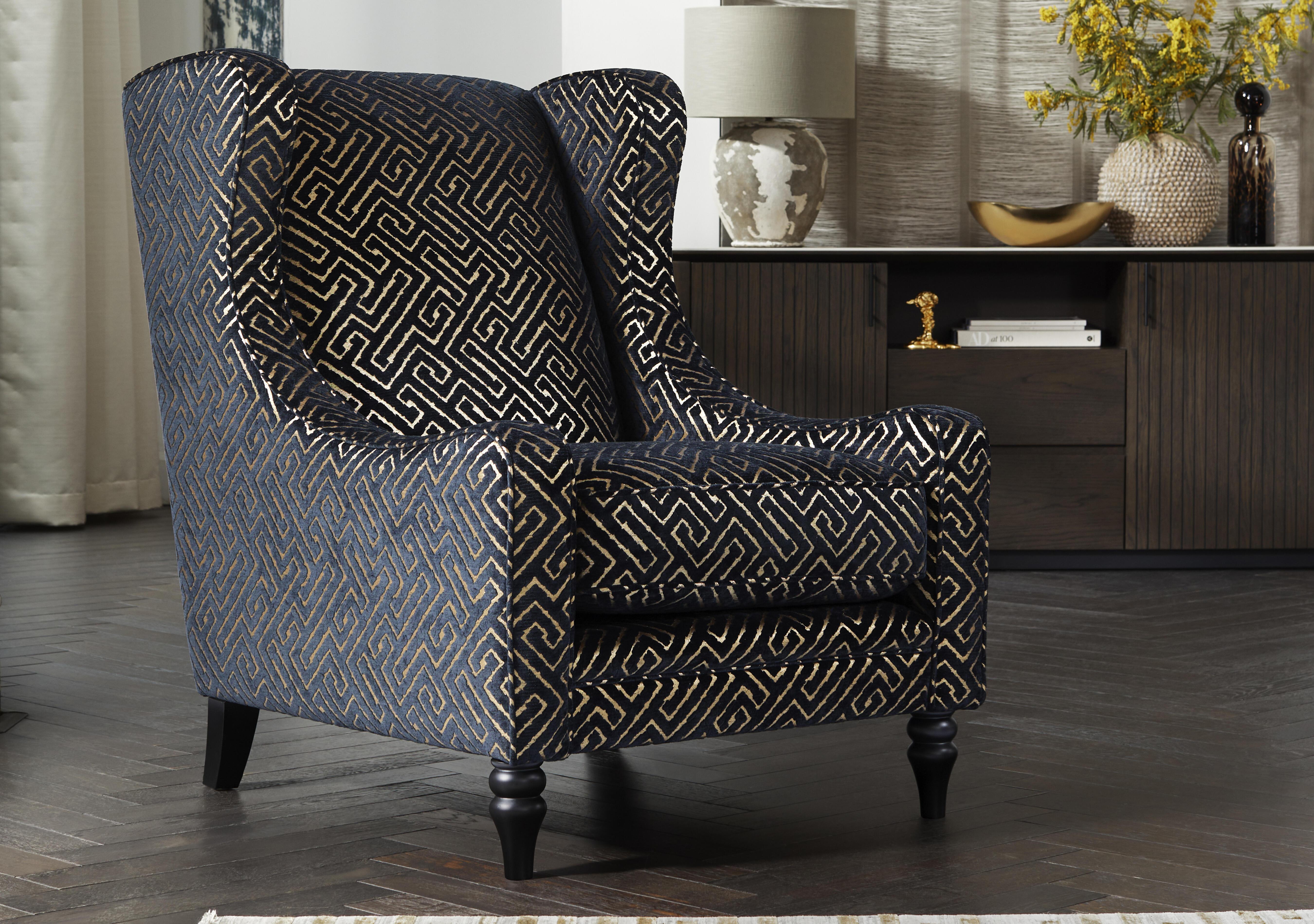 Bellissimo Wing Chair in  on Furniture Village