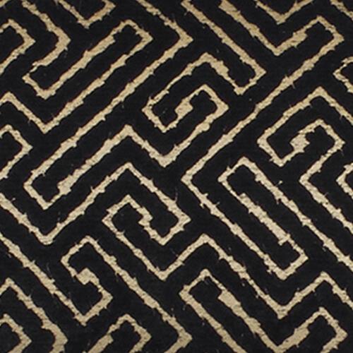 Bellissimo Wing Chair in Bellissimo Black/Gold on Furniture Village