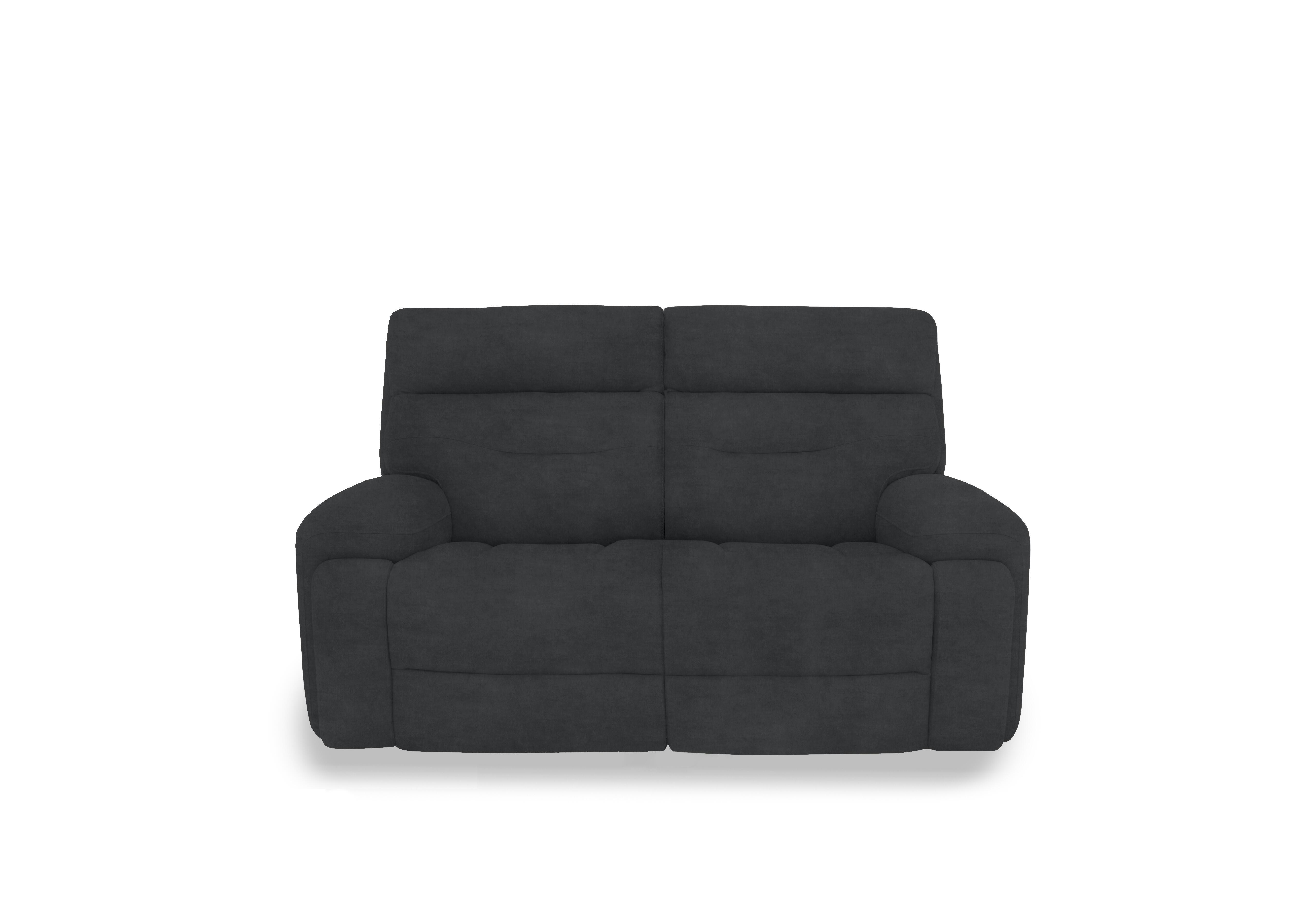 Cinemax Fabric 2 Seater Sofa in Giula Anthracite Gl-0106 on Furniture Village