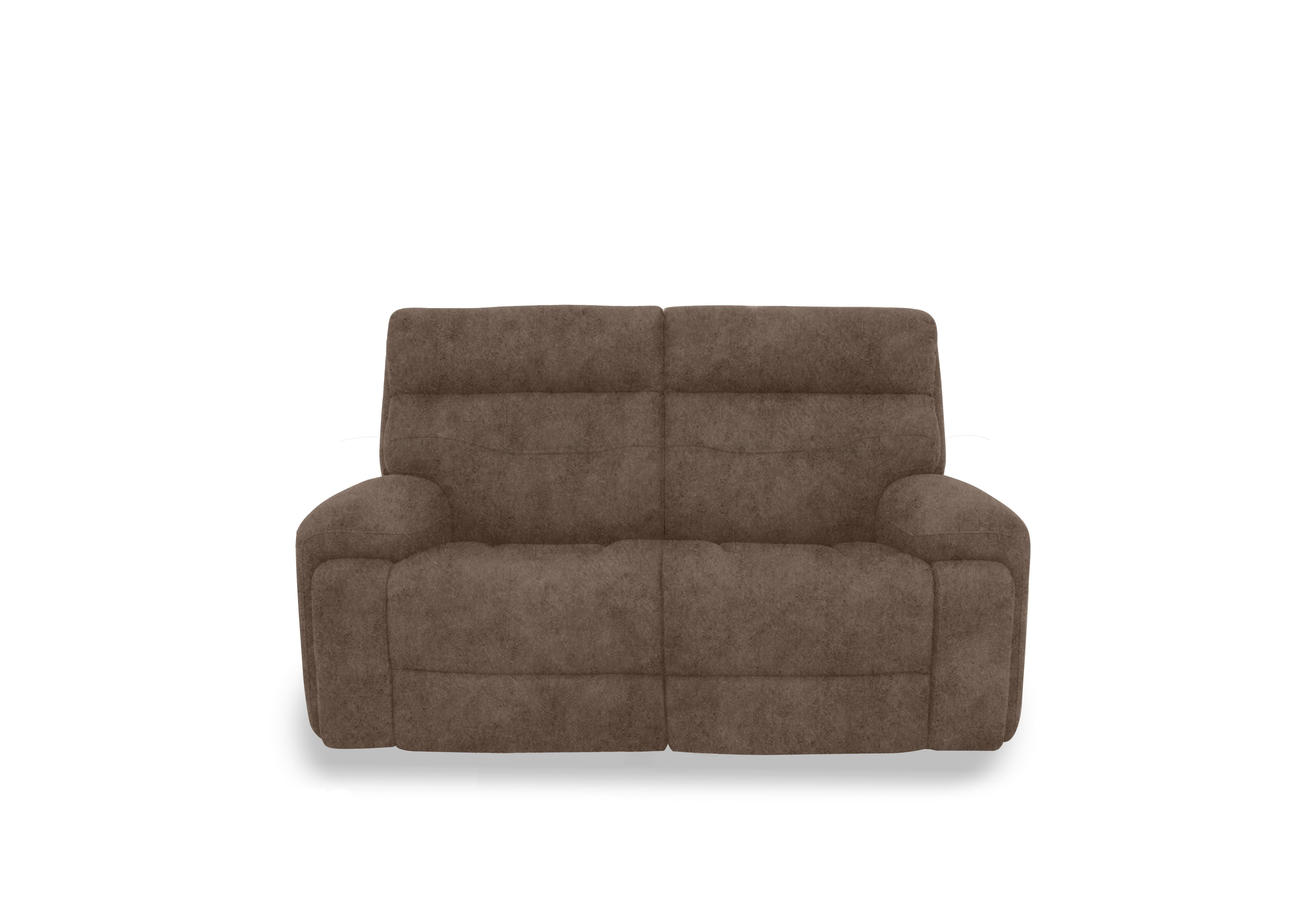 Cinemax Fabric 2 Seater Sofa in Marble Classic Brown Be-0105 on Furniture Village