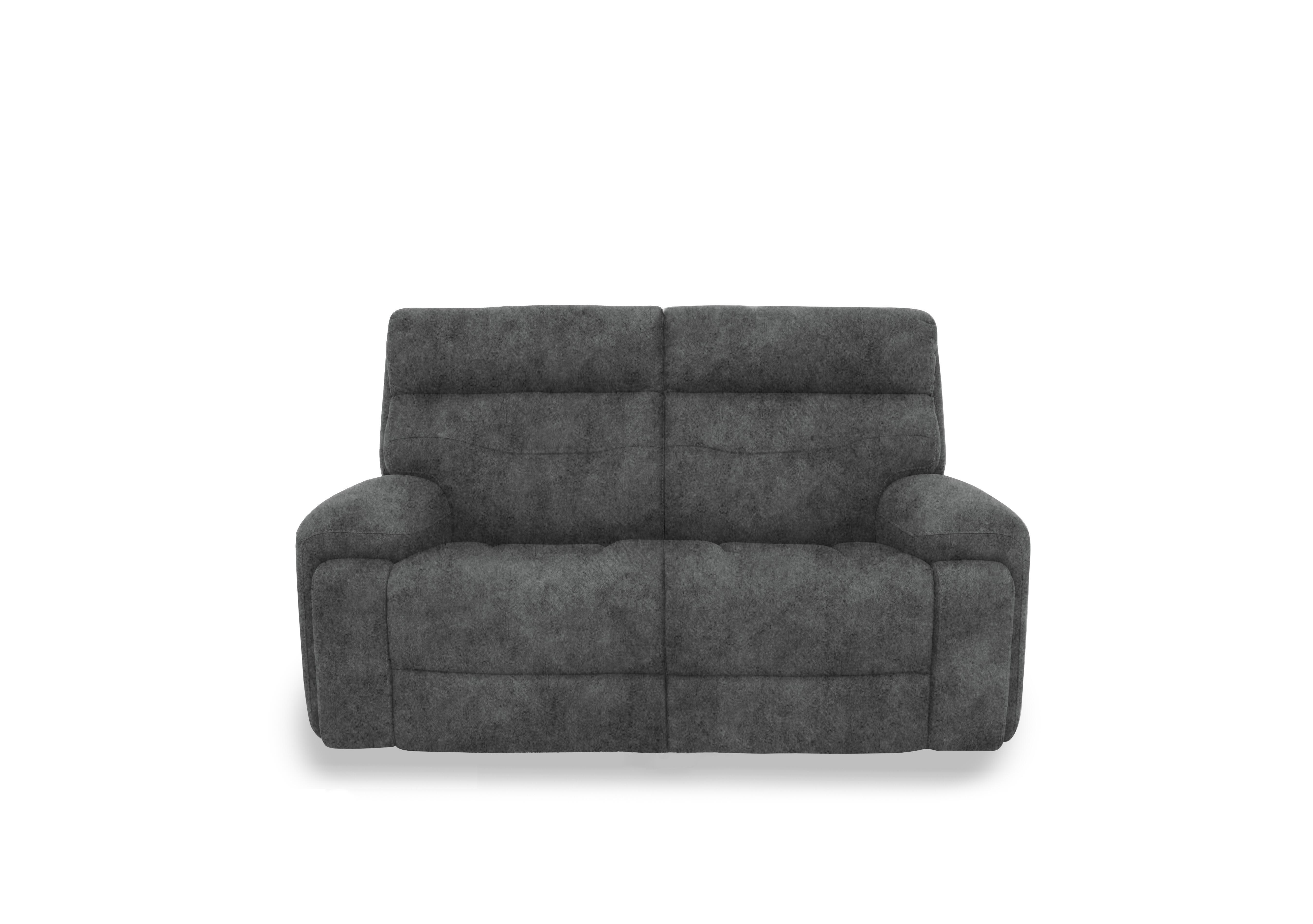 Cinemax Fabric 2 Seater Sofa in Marque Seal Grey Mq-0106 on Furniture Village