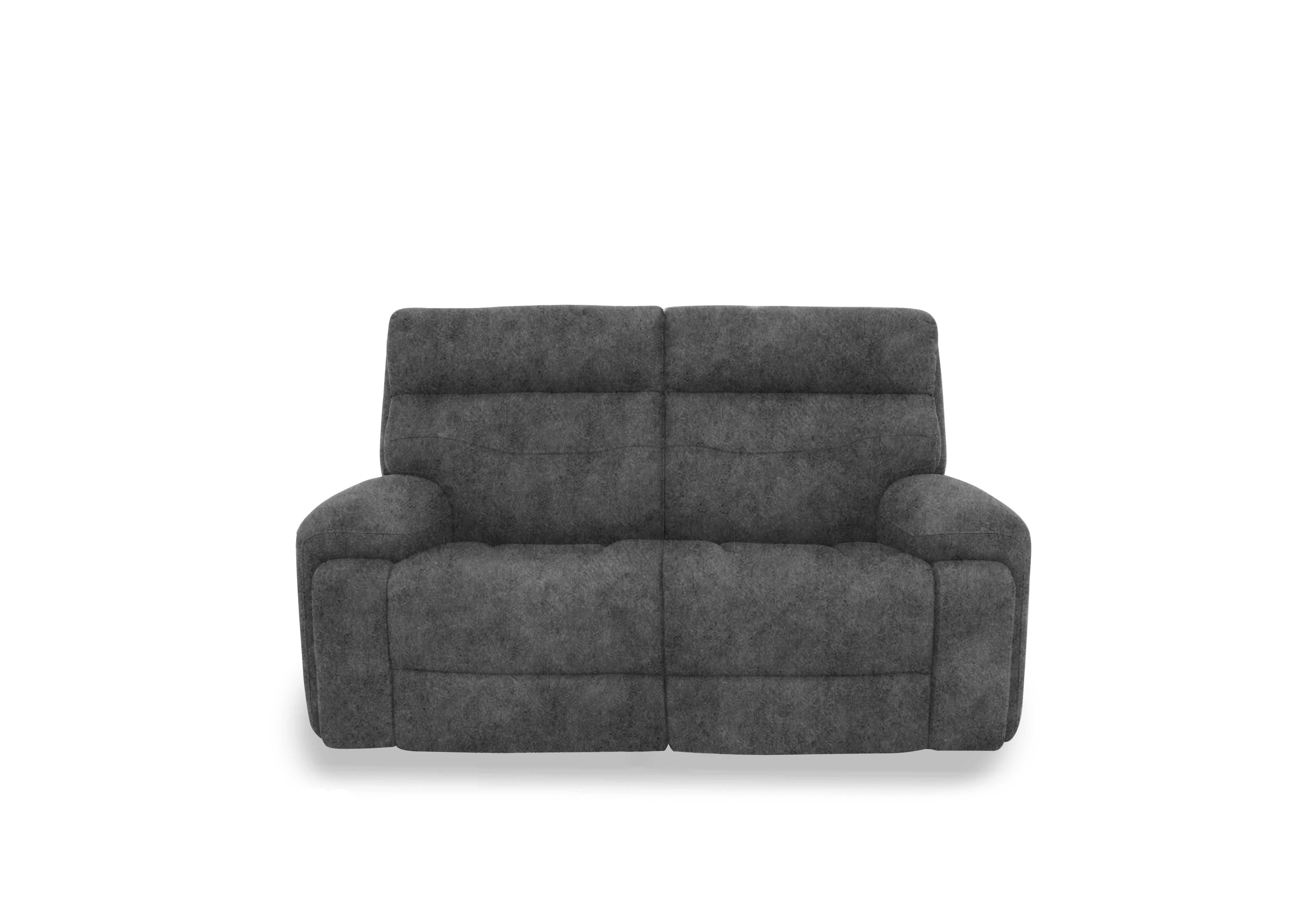 Cinemax Fabric 2 Seater Sofa in Marque Seal Grey Mq-0106 on Furniture Village