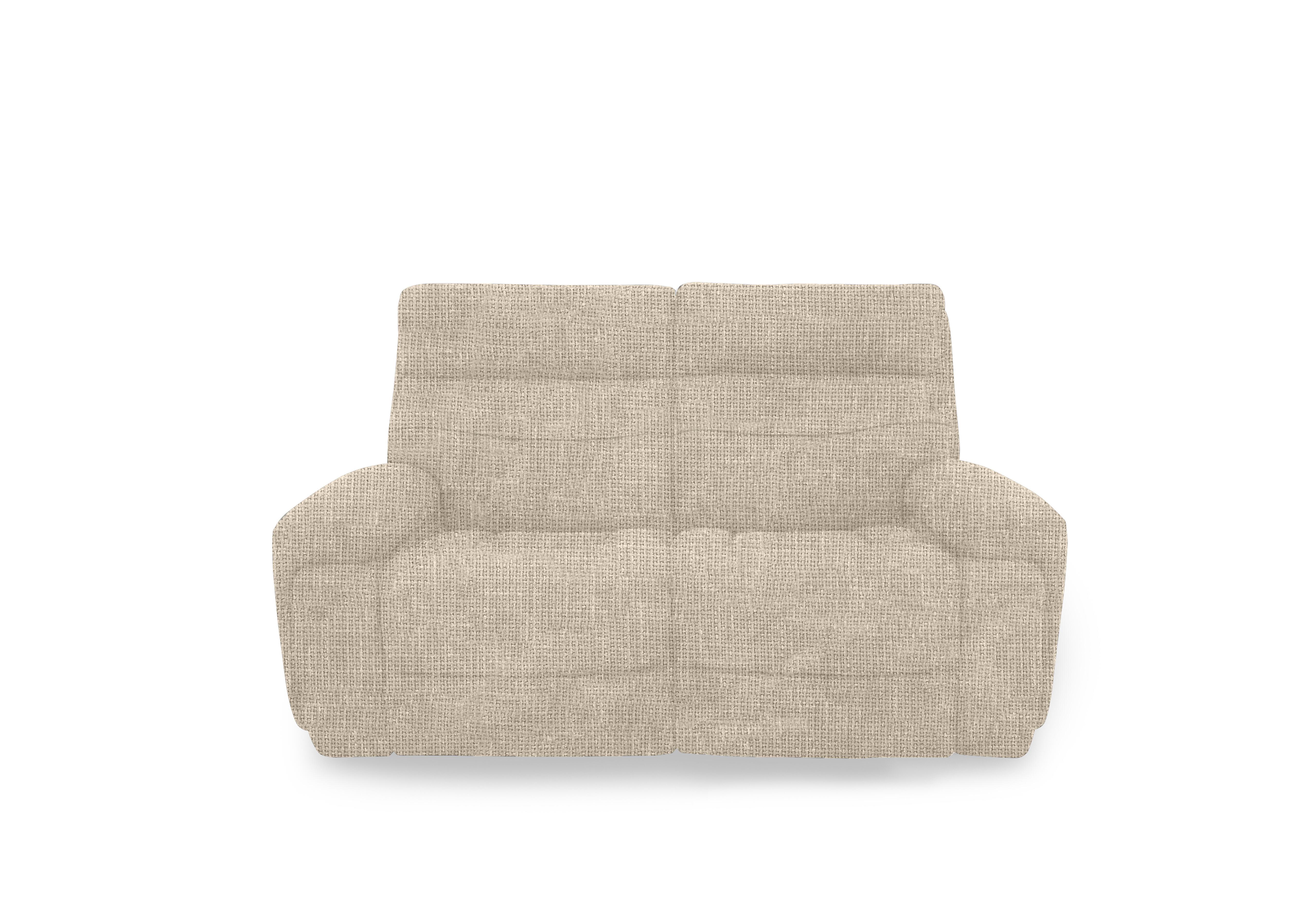Cinemax Fabric 2 Seater Media Arm Power Recliner Sofa with Power Headrests in Oatmeal We-0101 on Furniture Village