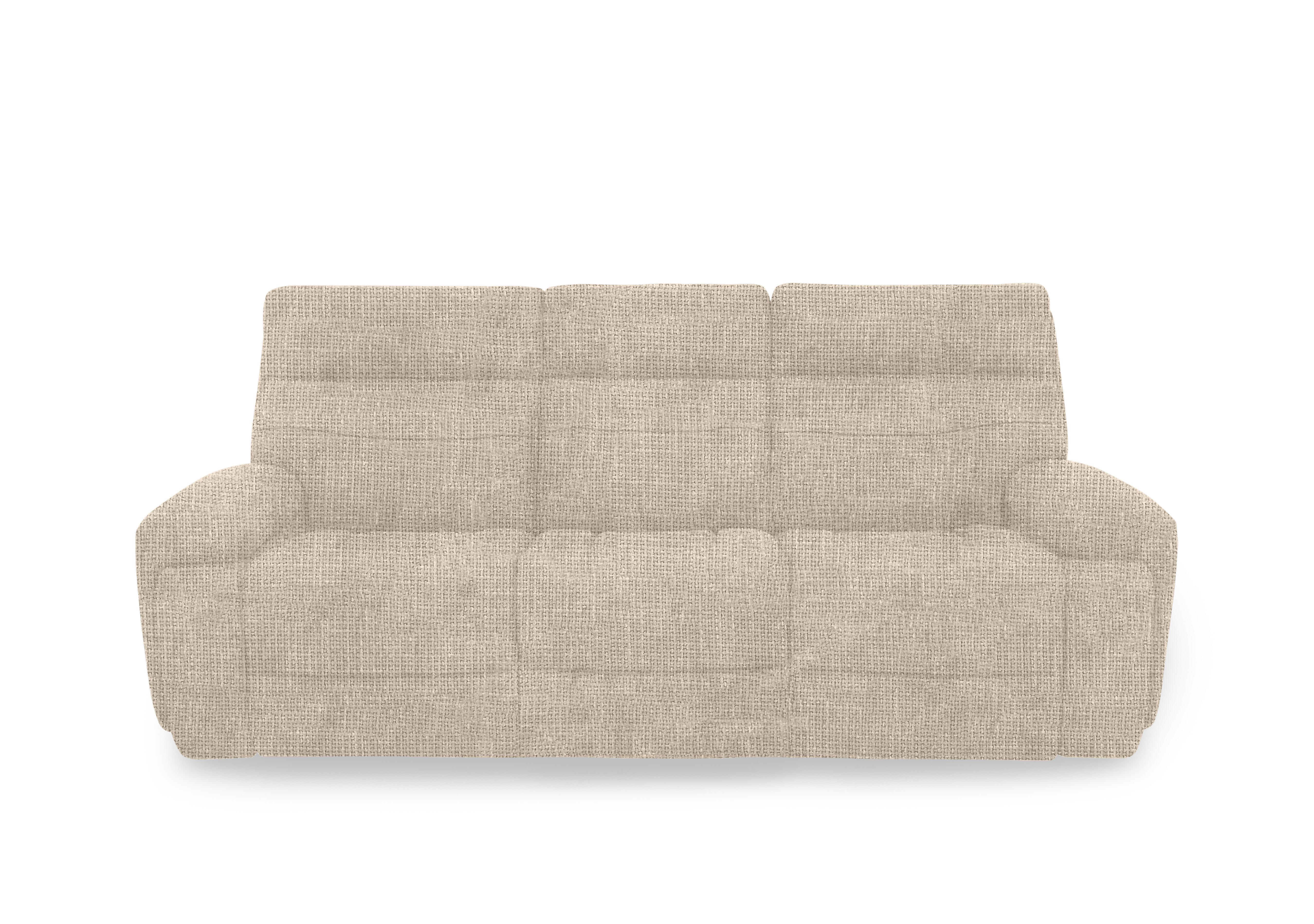 Cinemax Fabric 3 Seater 3 Cushion Sofa in Oatmeal We-0101 on Furniture Village