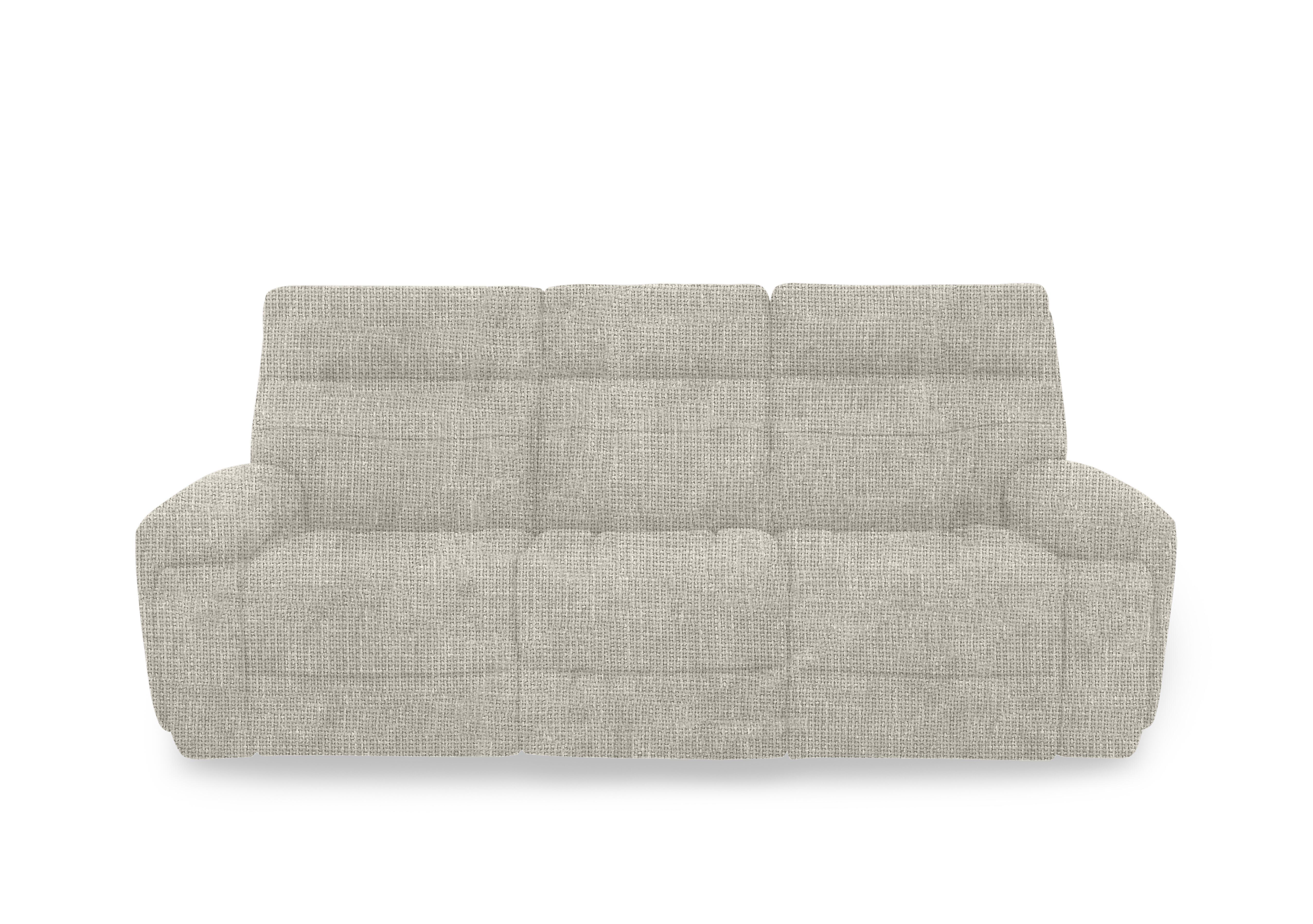 Cinemax Fabric 3 Seater 3 Cushion Sofa in Stone We-0102 on Furniture Village