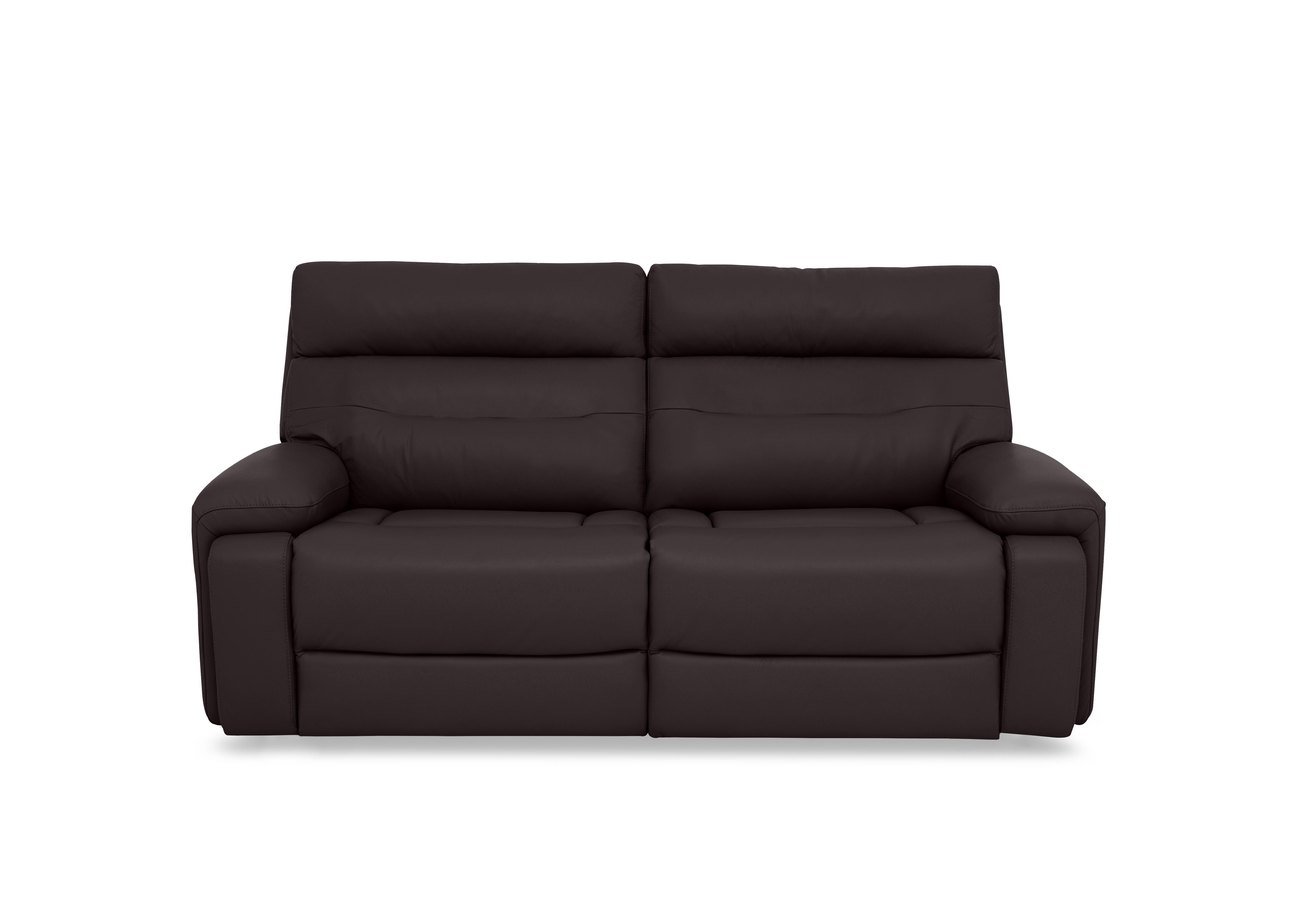 Cinemax Leather 3 Seater Sofa in Espresso Lx-6413 on Furniture Village