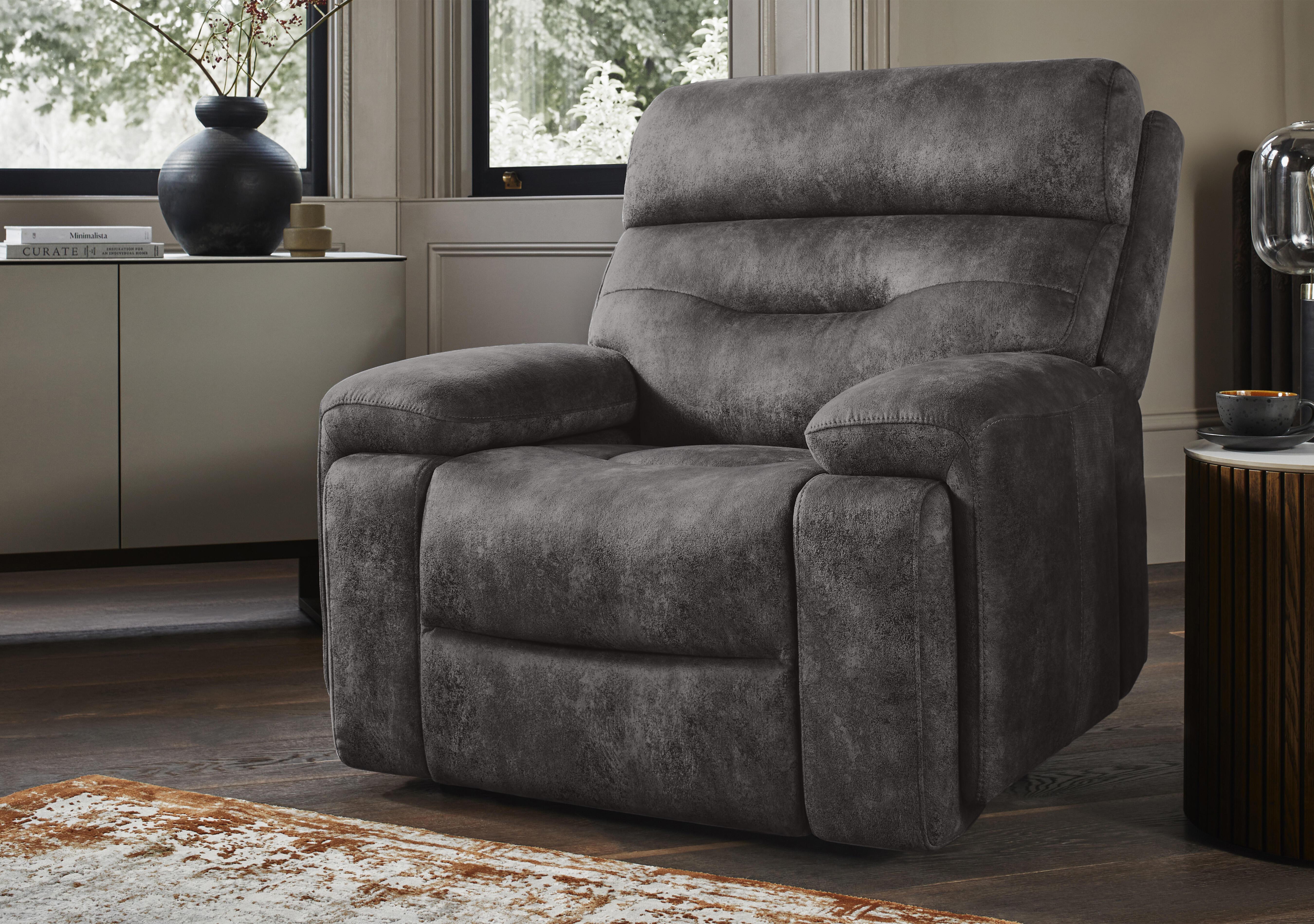 Cinemax Fabric Chair in  on Furniture Village