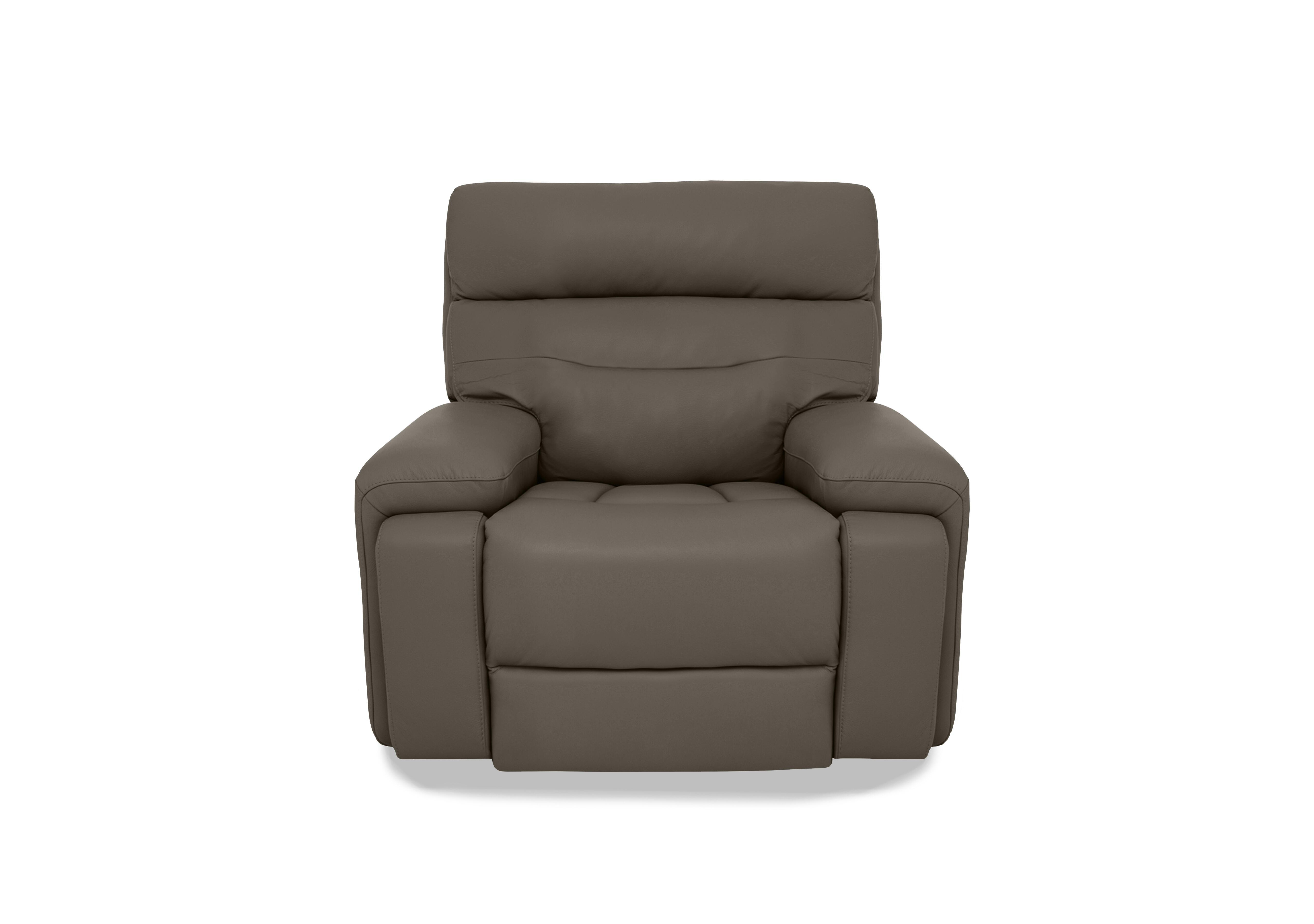 Cinemax Leather Chair in Natural Olive La-4829 on Furniture Village