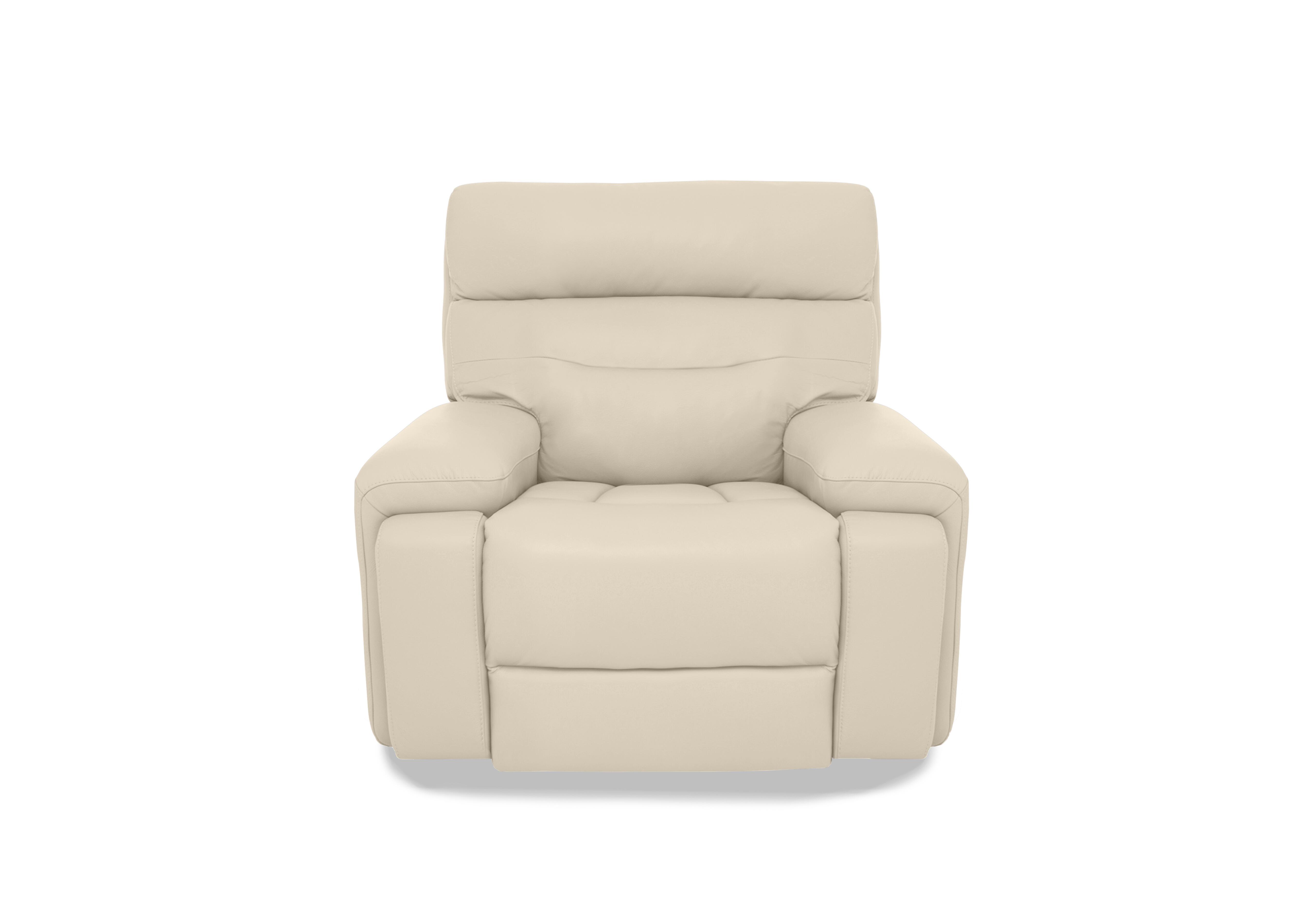 Cinemax Leather Chair in Stone Lx-6407 on Furniture Village