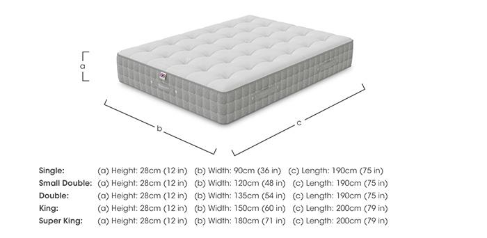 Village Inspire 1050 Mattress in  on Furniture Village