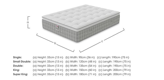 Village Luxury 4850 Mattress in  on Furniture Village