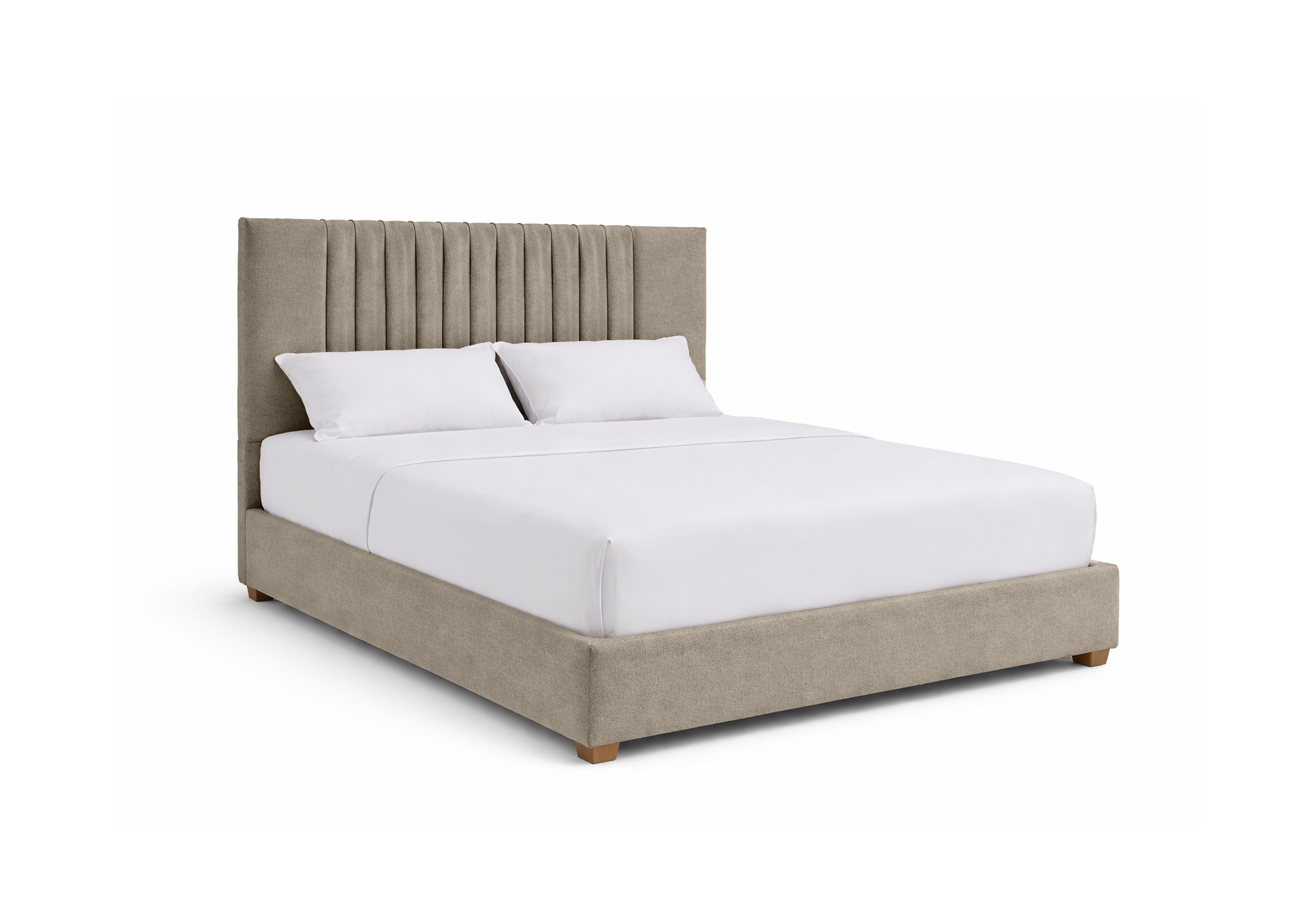 Flair Ottoman Bed Frame in Latte on Furniture Village