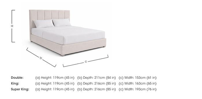 Arn Ottoman Bed Frame in  on Furniture Village