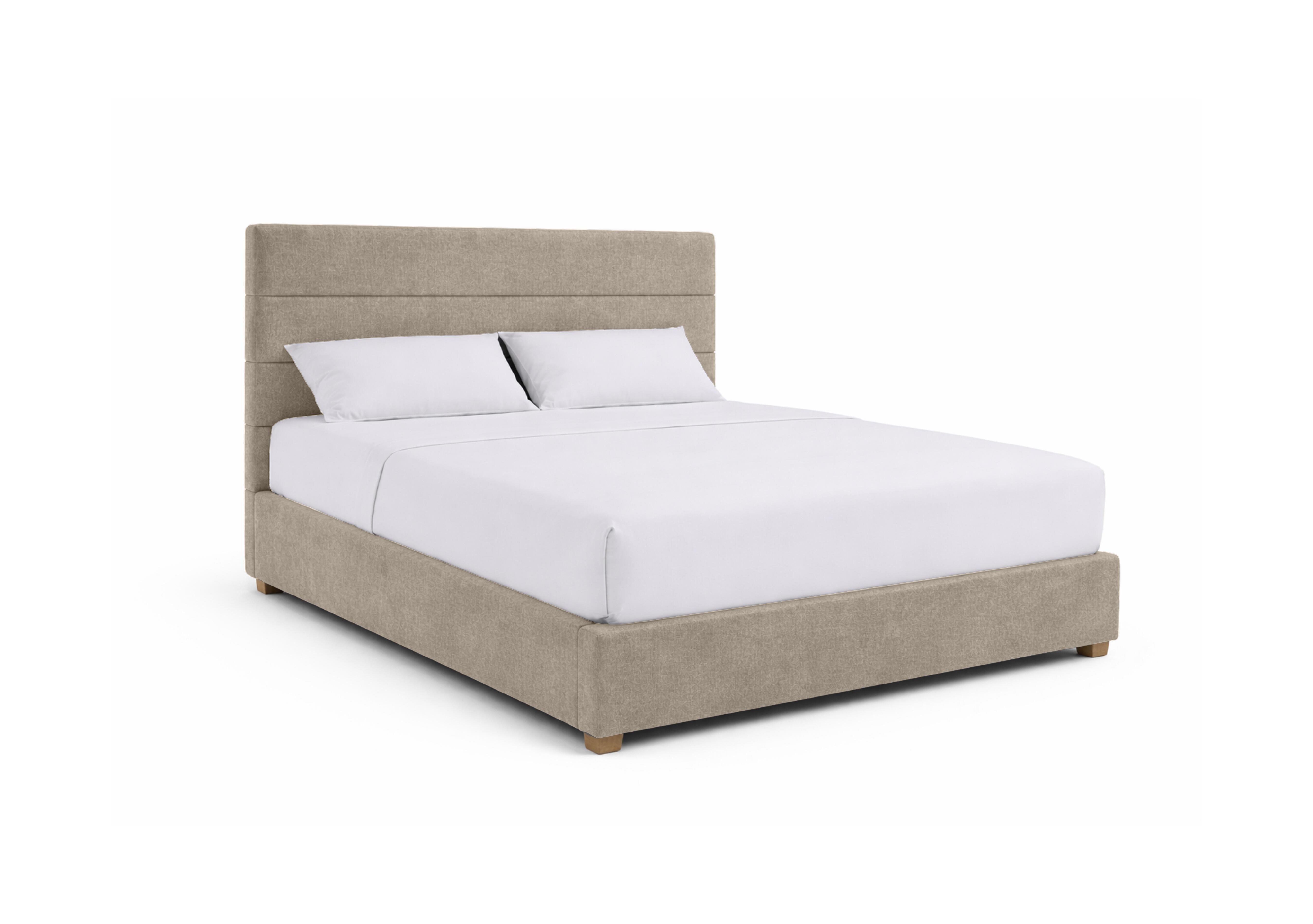 Tully Ottoman Bed Frame in Latte on Furniture Village