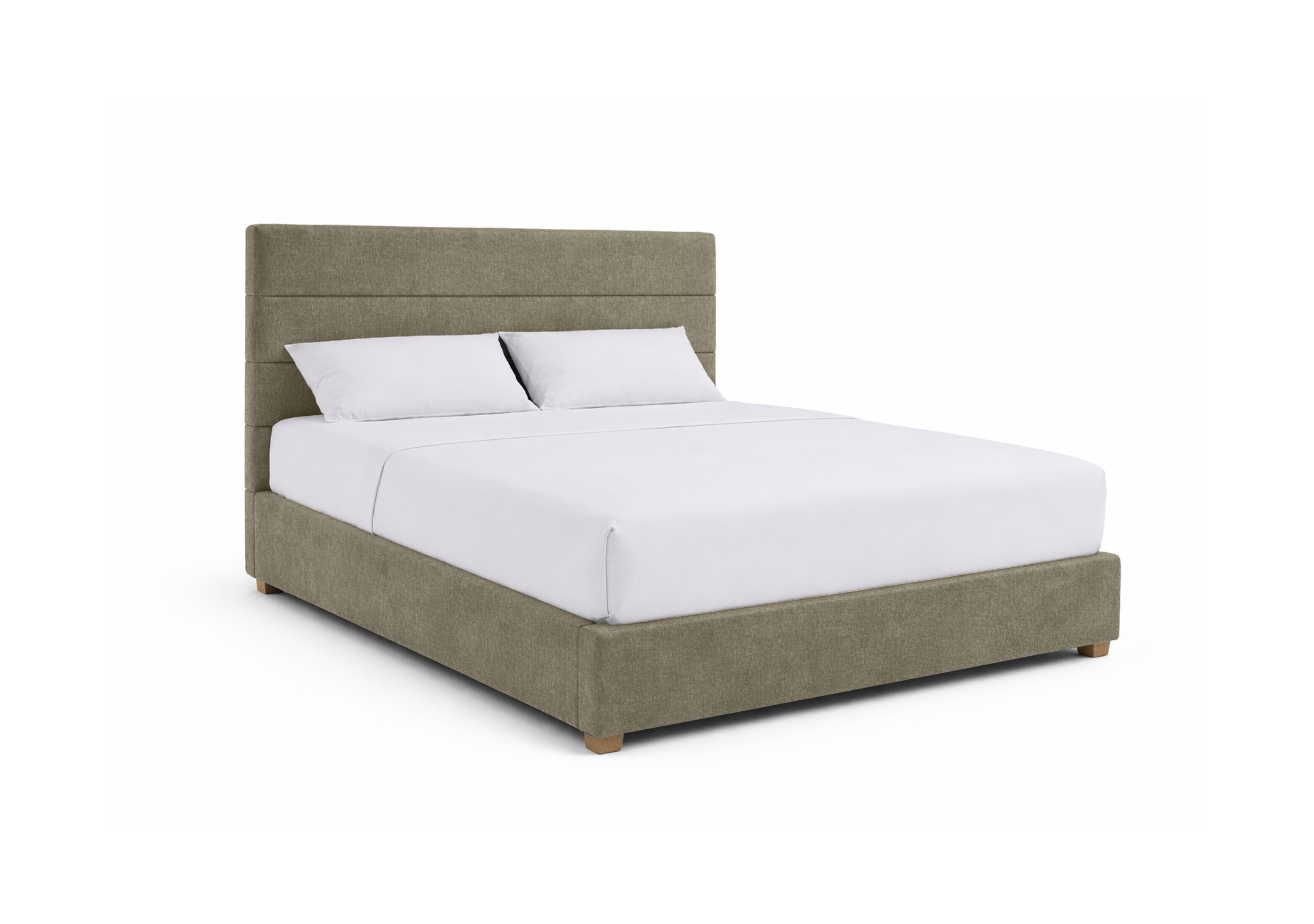 Tully Ottoman Bed Frame in Olive on Furniture Village