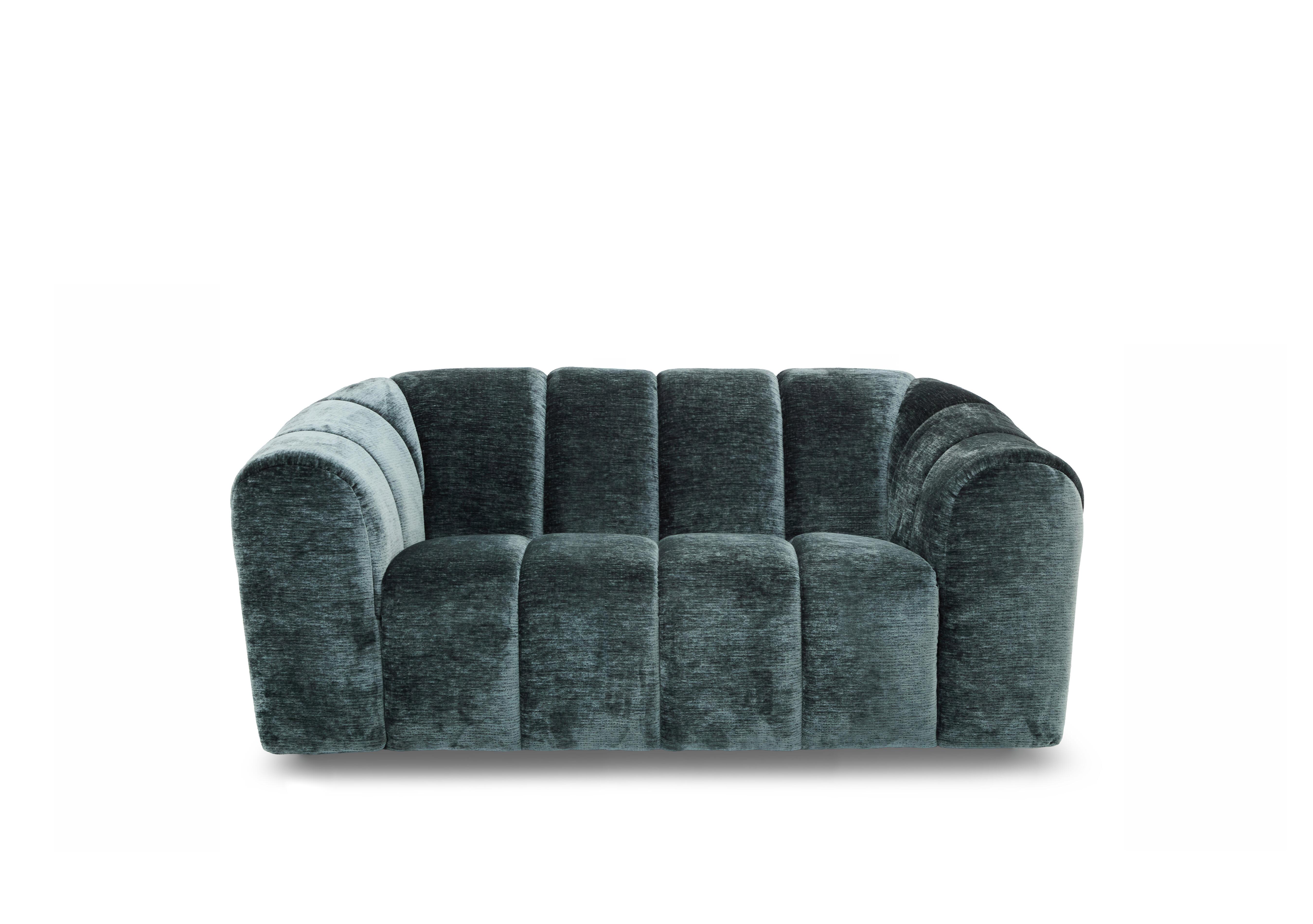 Rhianna 2 Seater Fabric Sofa in Aston Seafoam 47520 on Furniture Village