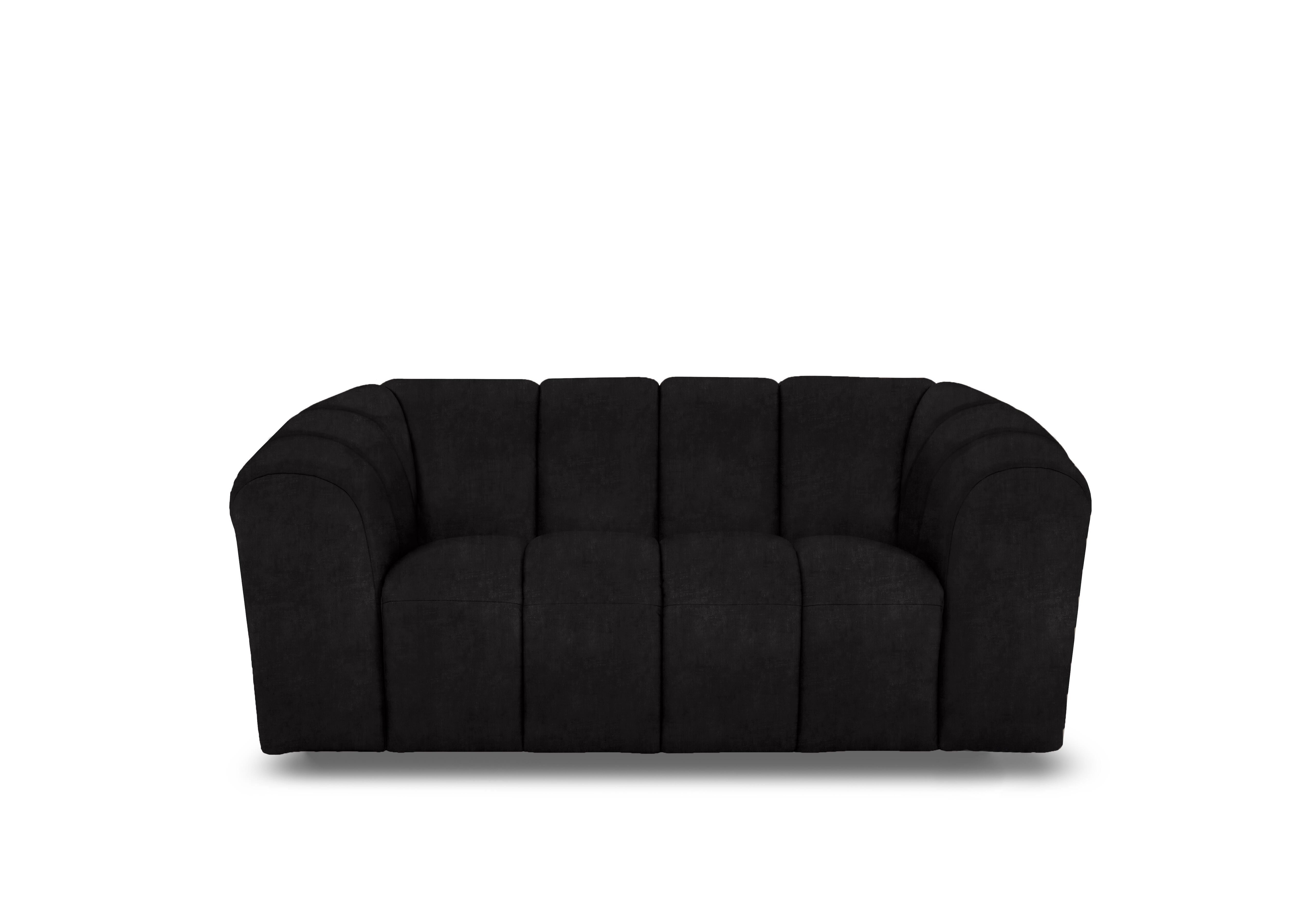 Rhianna 2 Seater Fabric Sofa in Manhattan Mushroom 58007 on Furniture Village