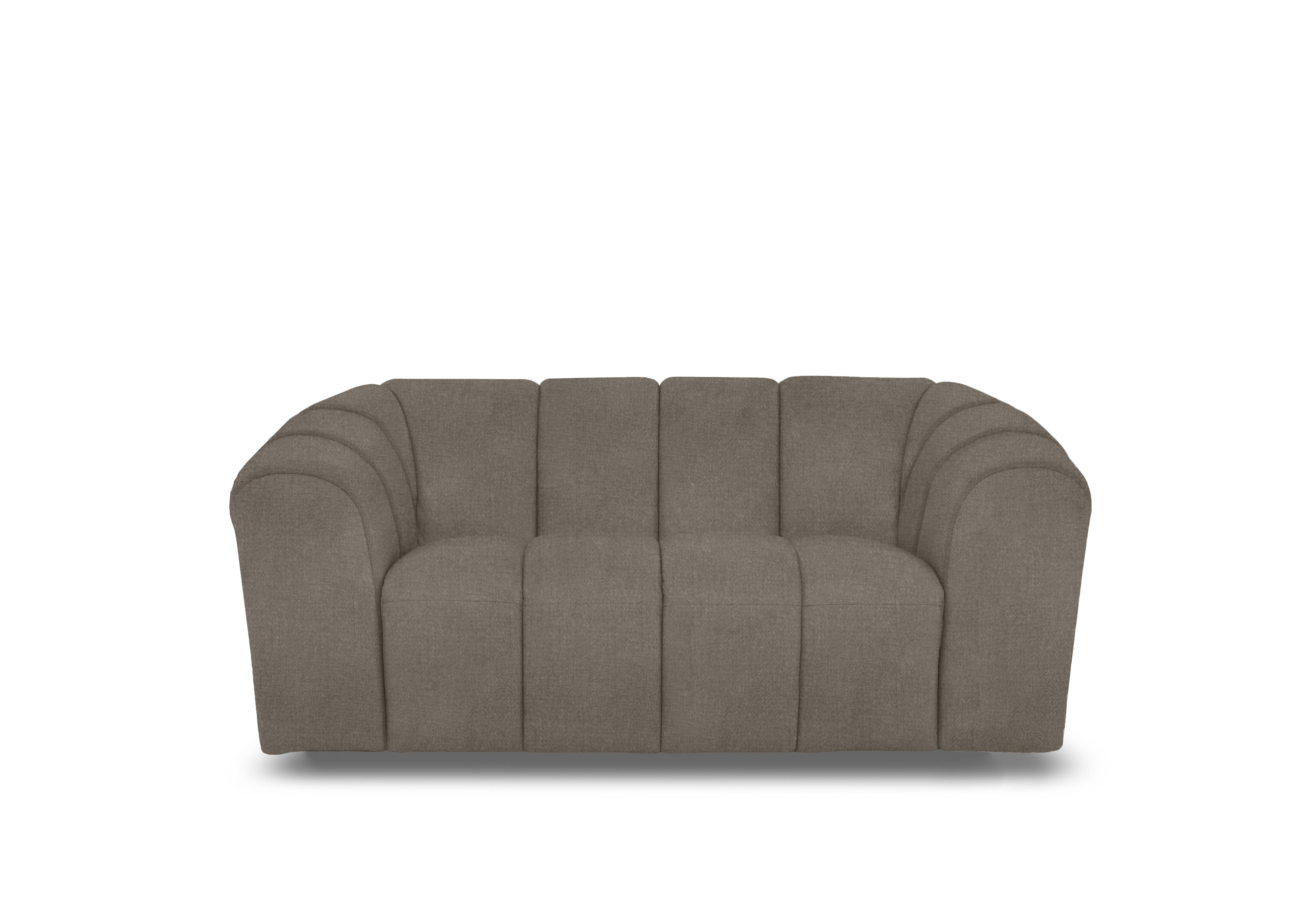 Rhianna 2 Seater Fabric Sofa in Oxford Mocha 94006 on Furniture Village