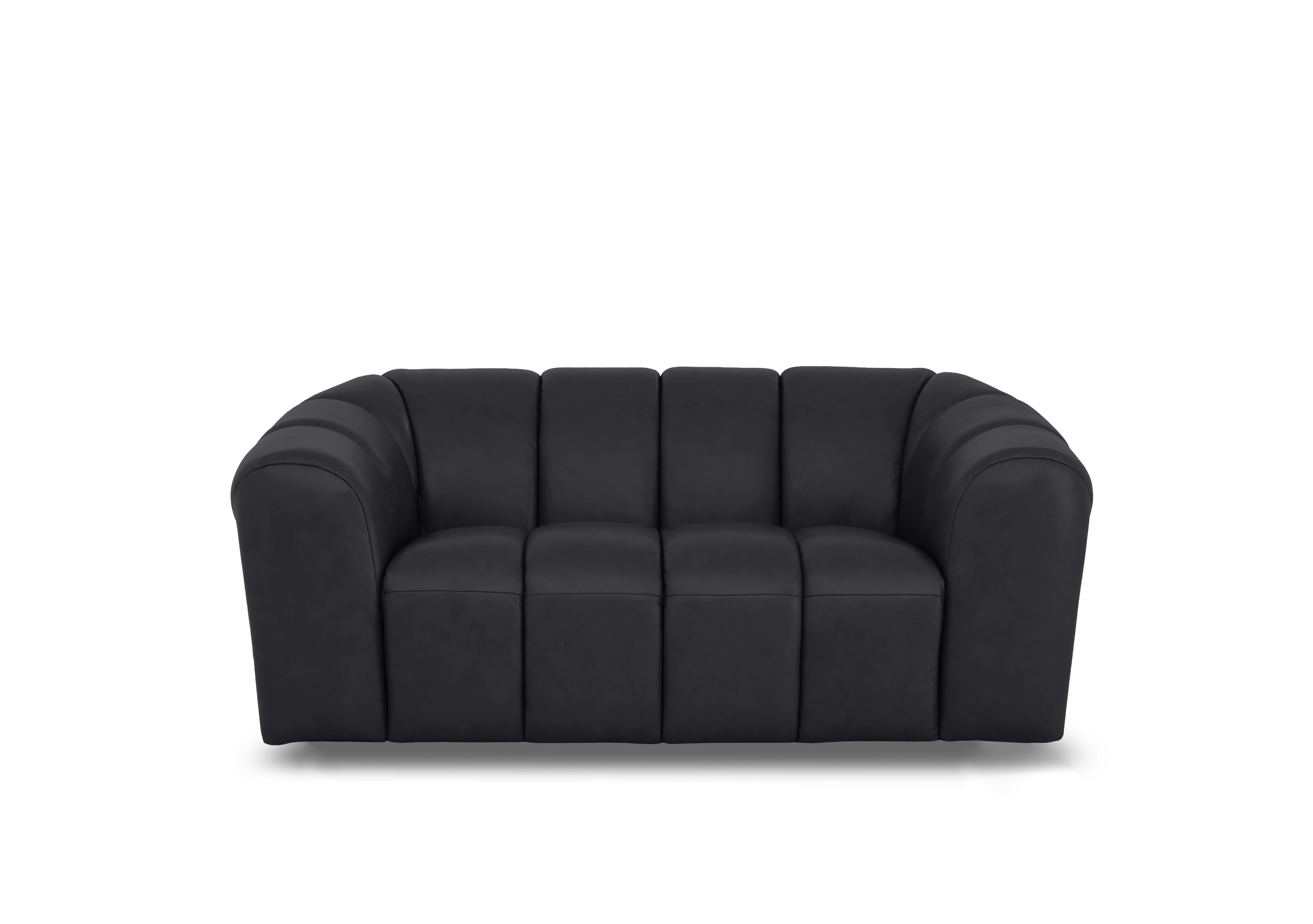 Rhianna 2 Seater Leather Sofa in Montana Lavender Gry Cat-60/18 on Furniture Village
