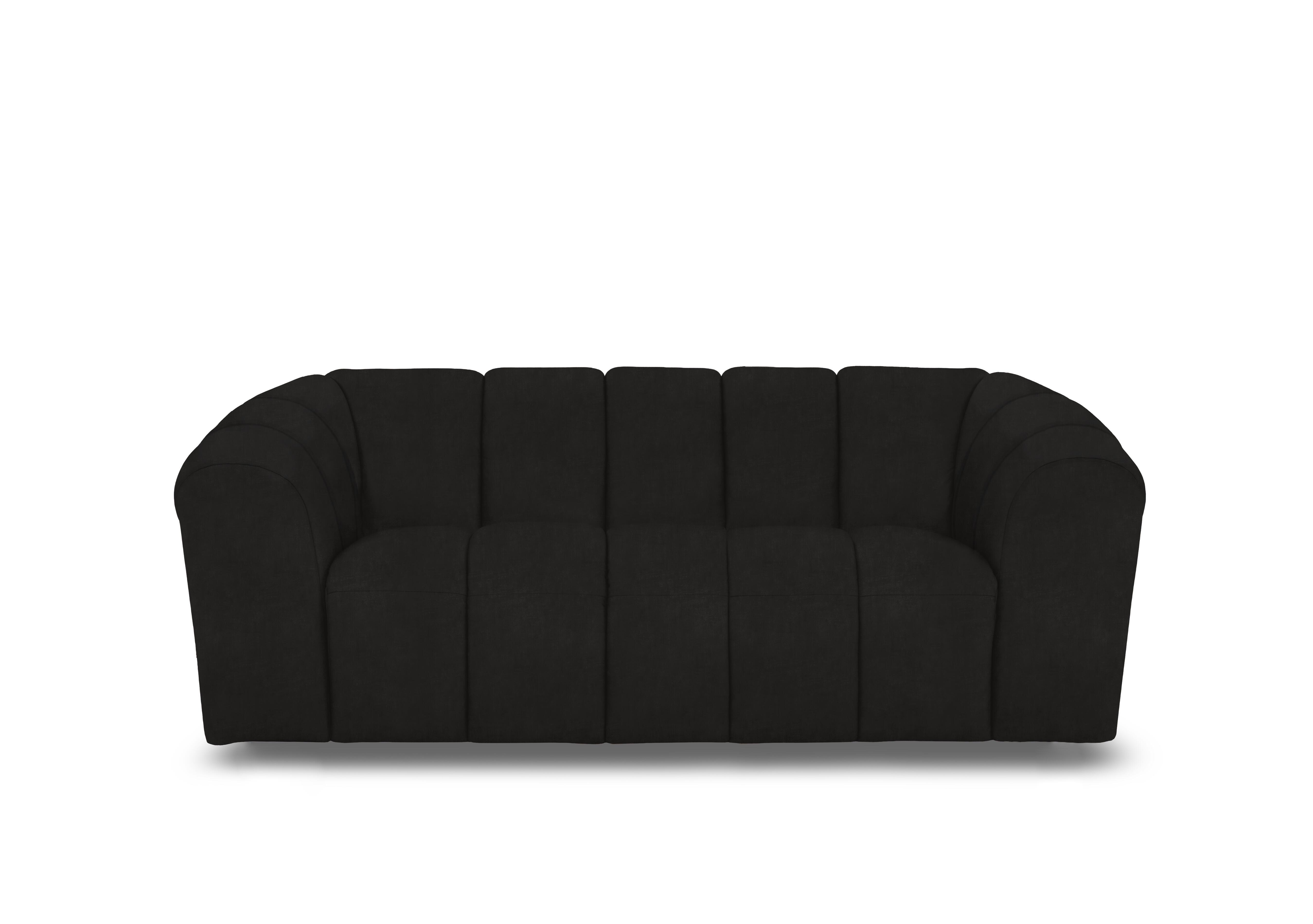 Rhianna Large 2 Seater Fabric Sofa in Manhattan Indigo 58009 on Furniture Village