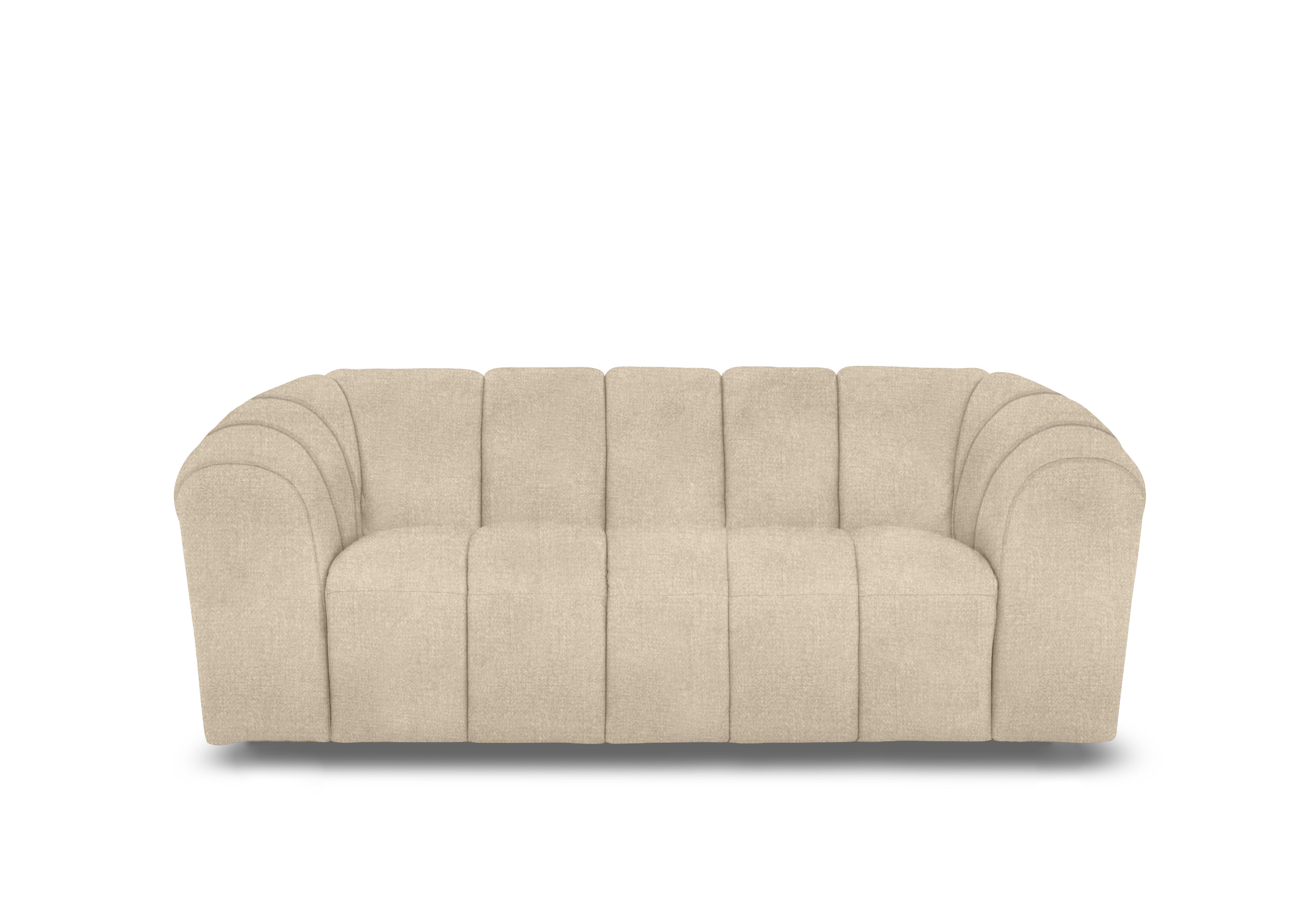 Rhianna Large 2 Seater Fabric Sofa in Oxford Latte 94002 on Furniture Village