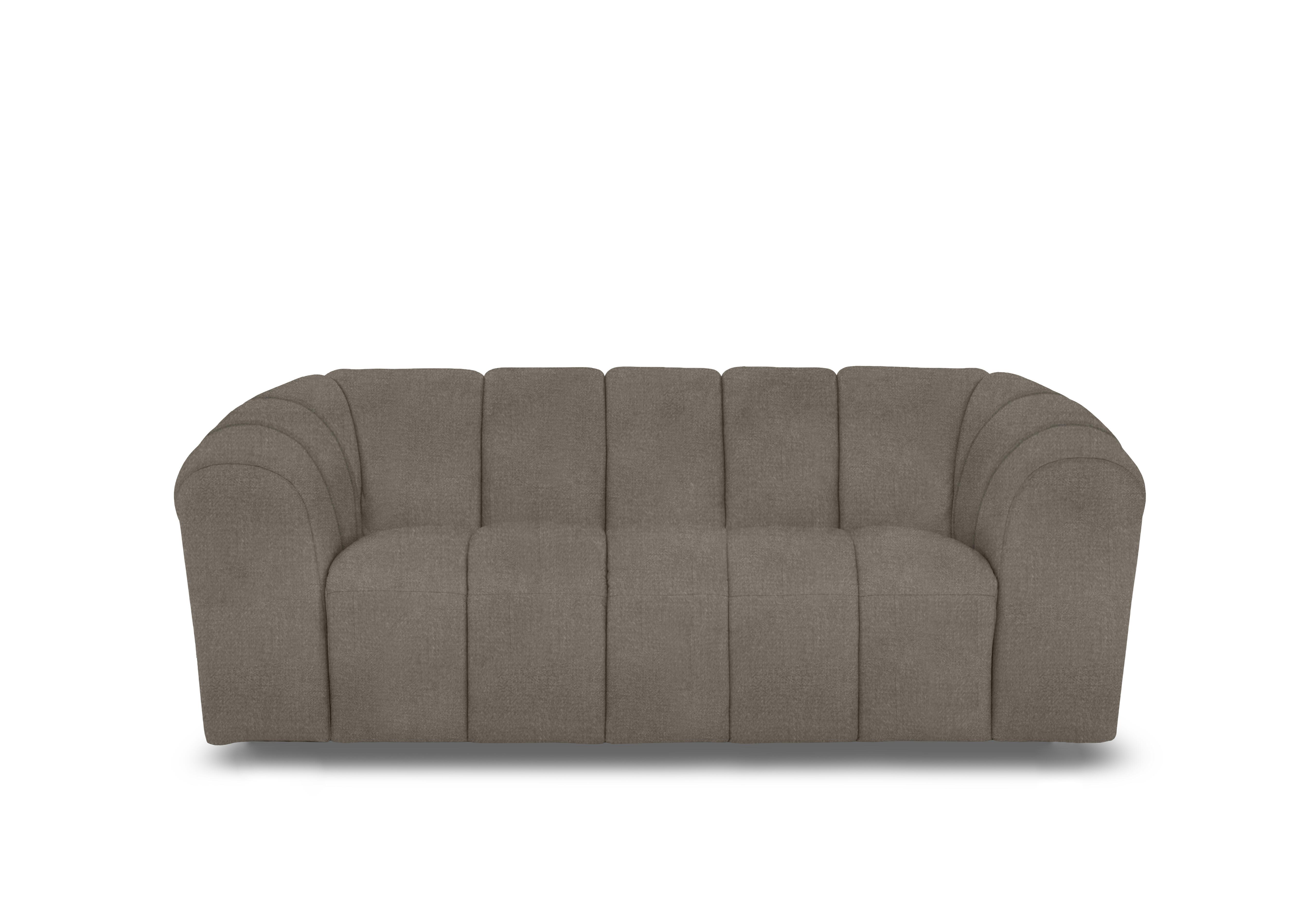 Rhianna Large 2 Seater Fabric Sofa in Oxford Mocha 94006 on Furniture Village