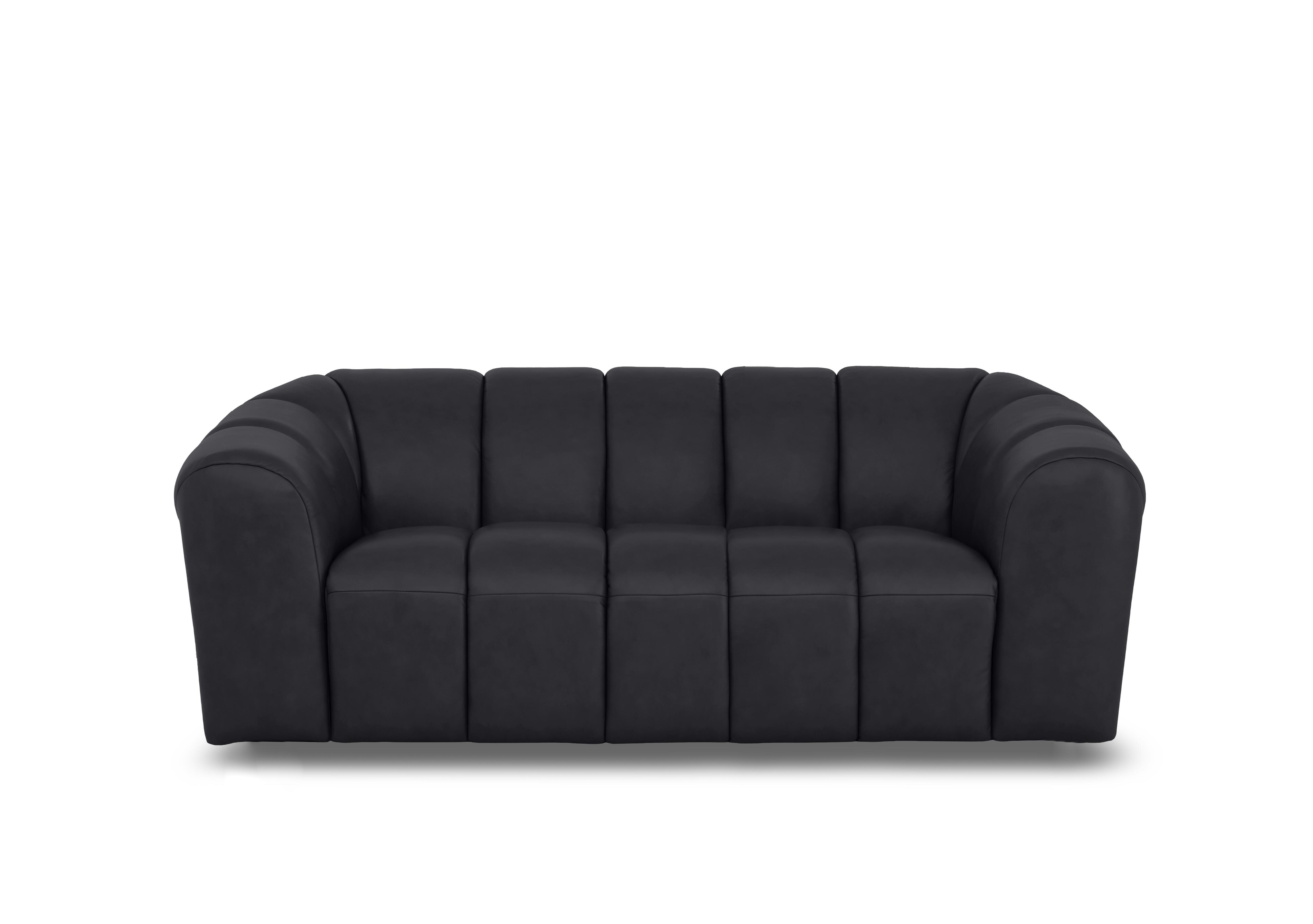 Rhianna Large 2 Seater Leather Sofa in Montana Lavender Gry Cat-60/18 on Furniture Village