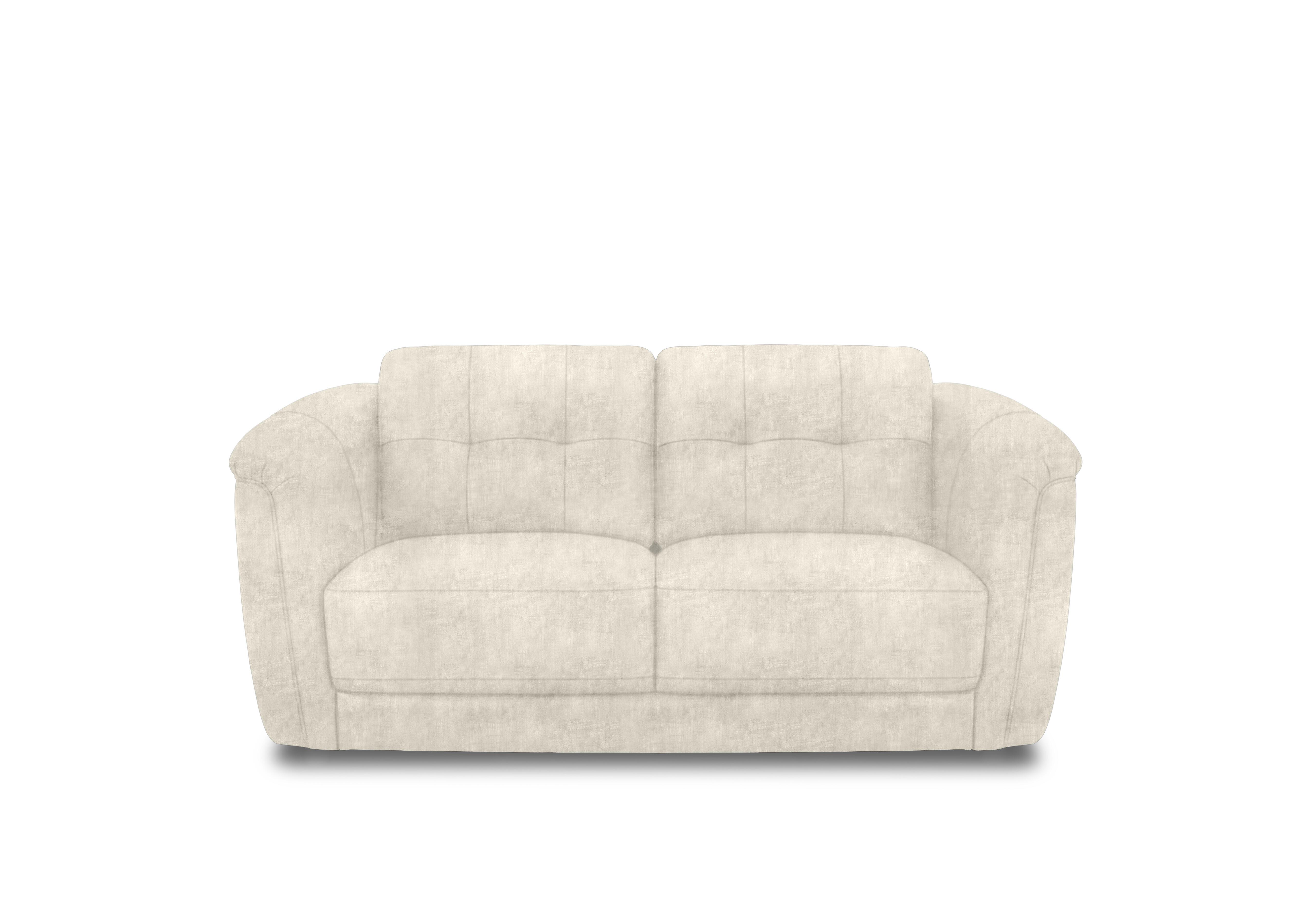 Monarch 2 Seater Fabric Sofa in Hudson Ivory 25102 on Furniture Village