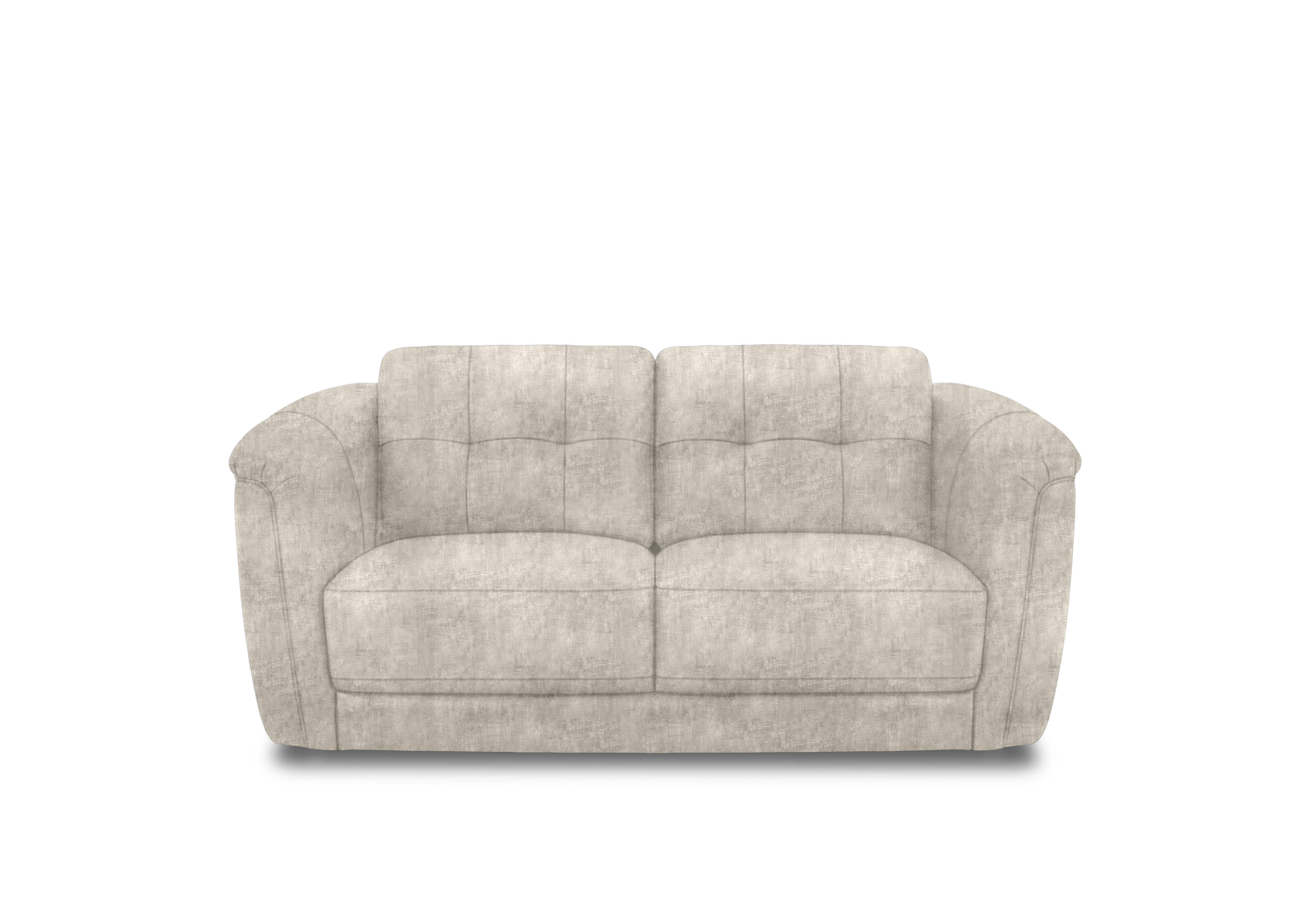 Monarch 2 Seater Fabric Sofa in Hudson Mink 25120 on Furniture Village