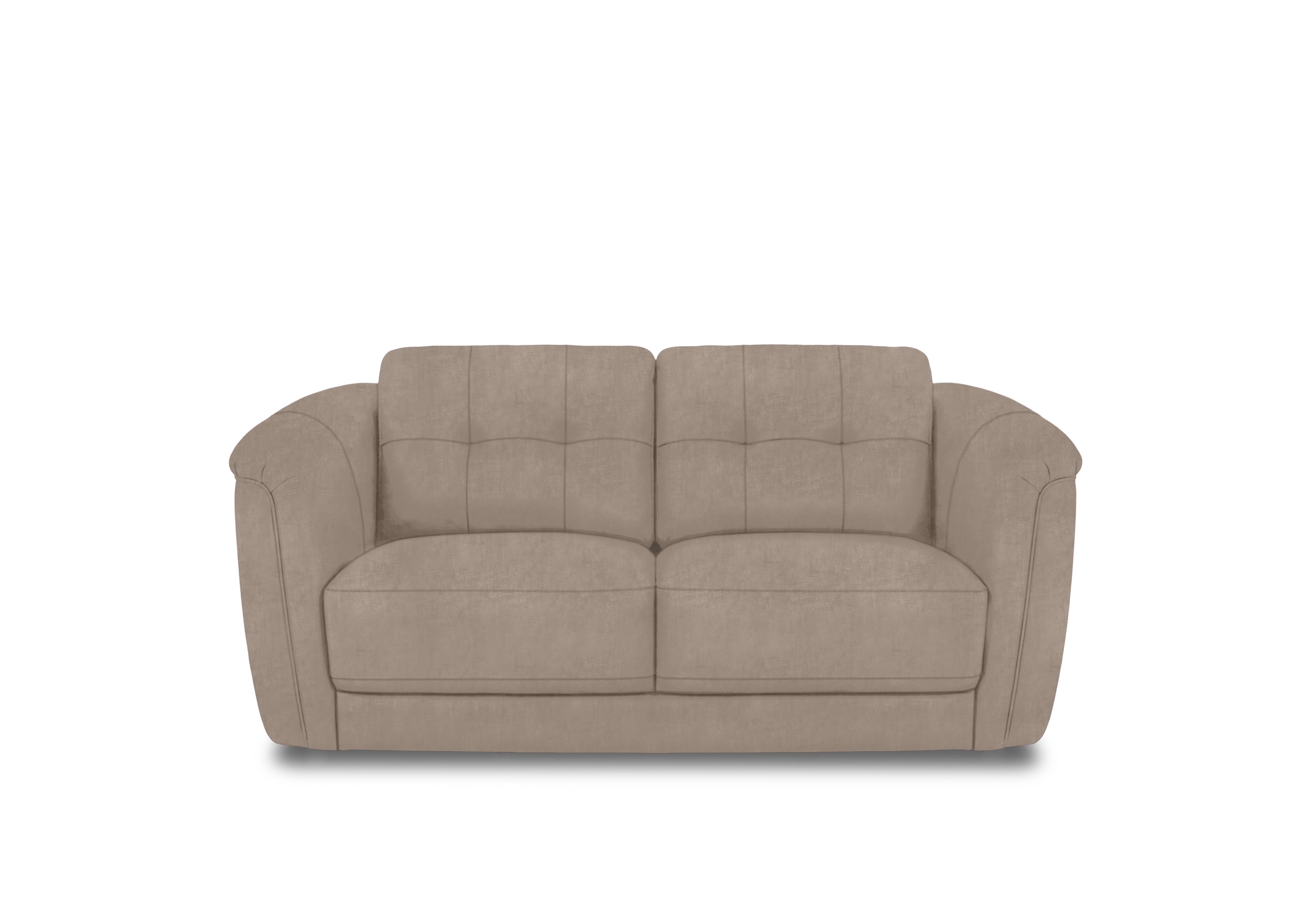 Monarch 2 Seater Fabric Sofa in Manhattan Nutmeg 58005 on Furniture Village
