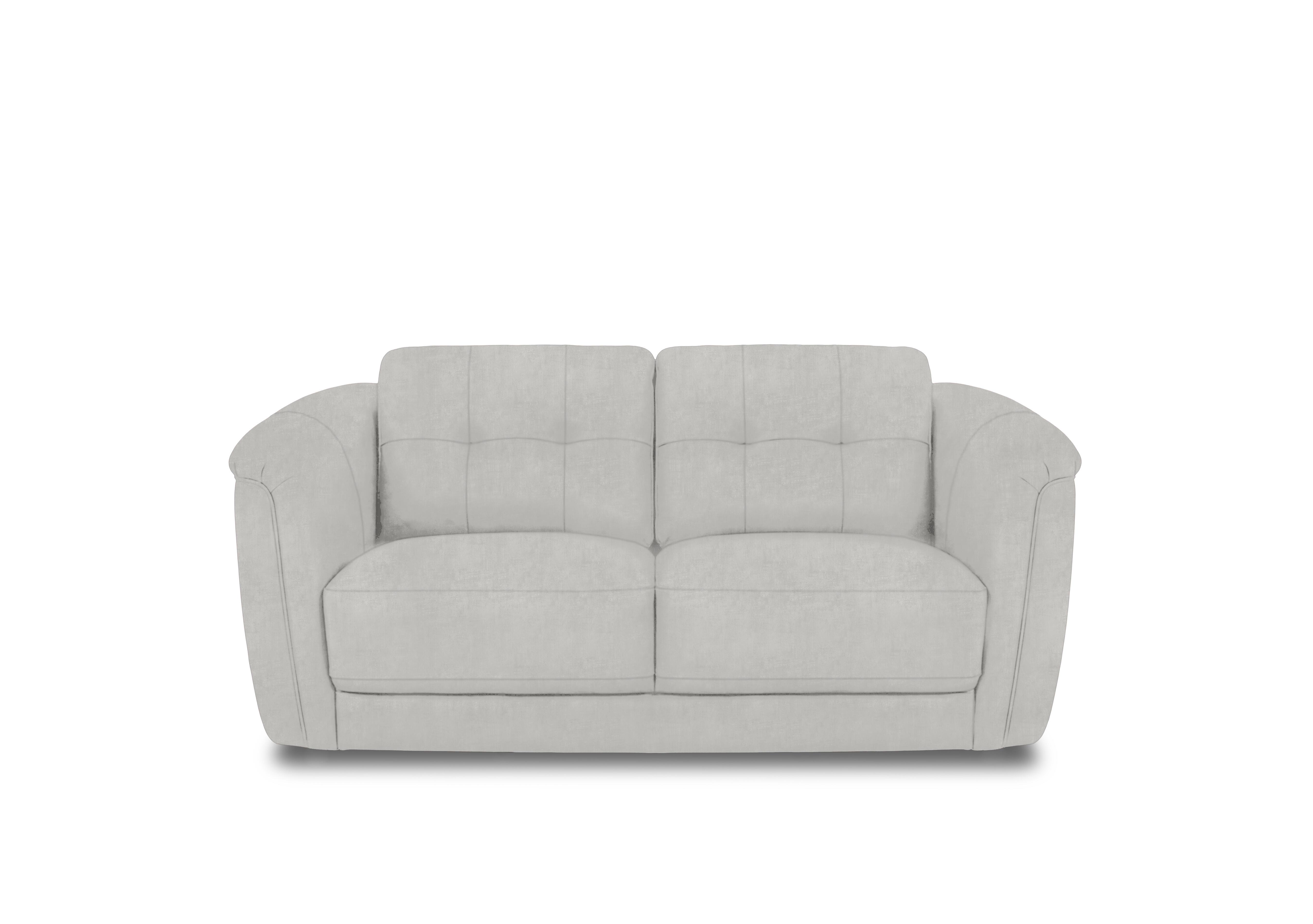 Monarch 2 Seater Fabric Sofa in Manhattan Stone 58004 on Furniture Village