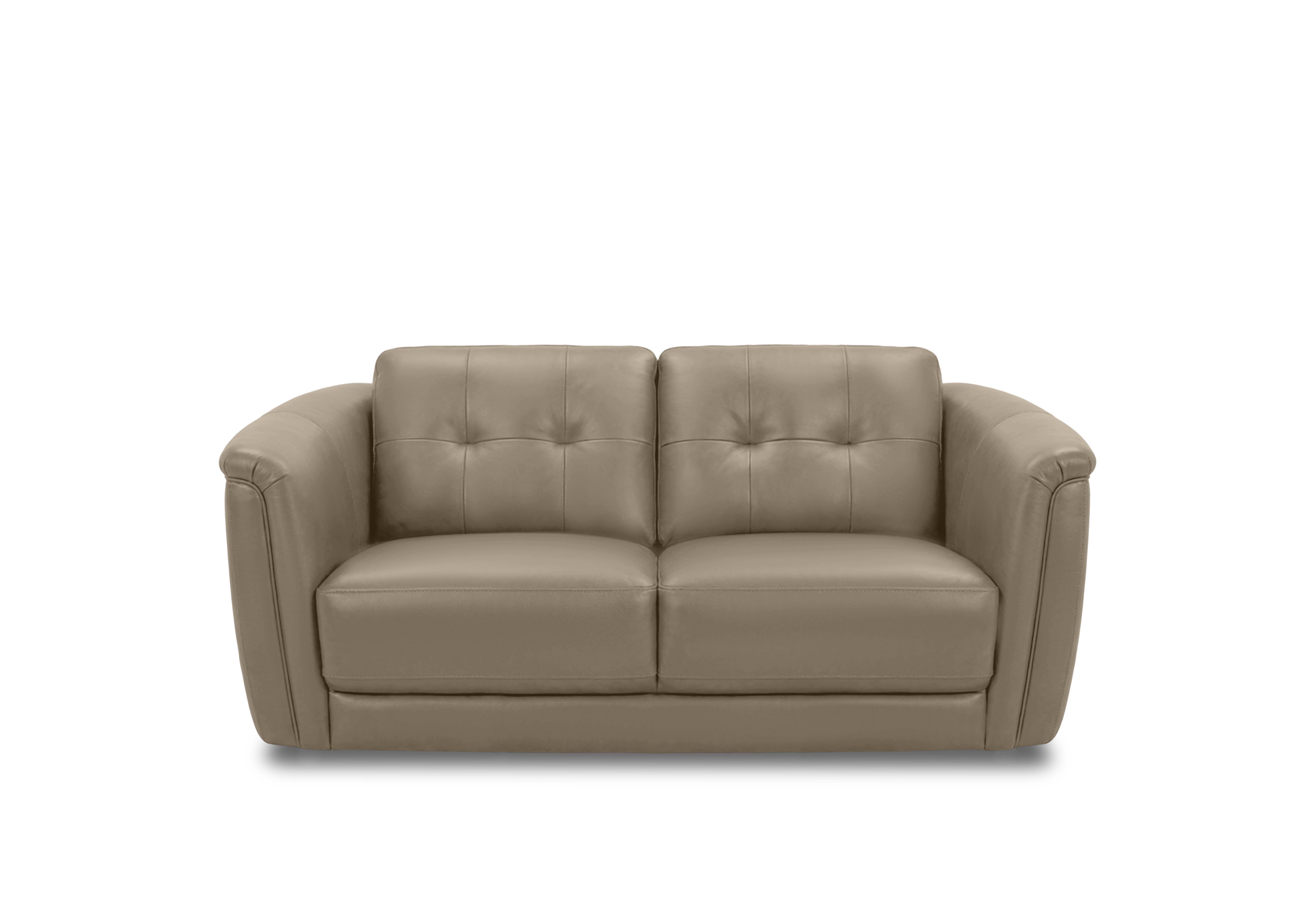 Monarch 2 Seater Leather Sofa in Montana Barley Cat-60/06 on Furniture Village