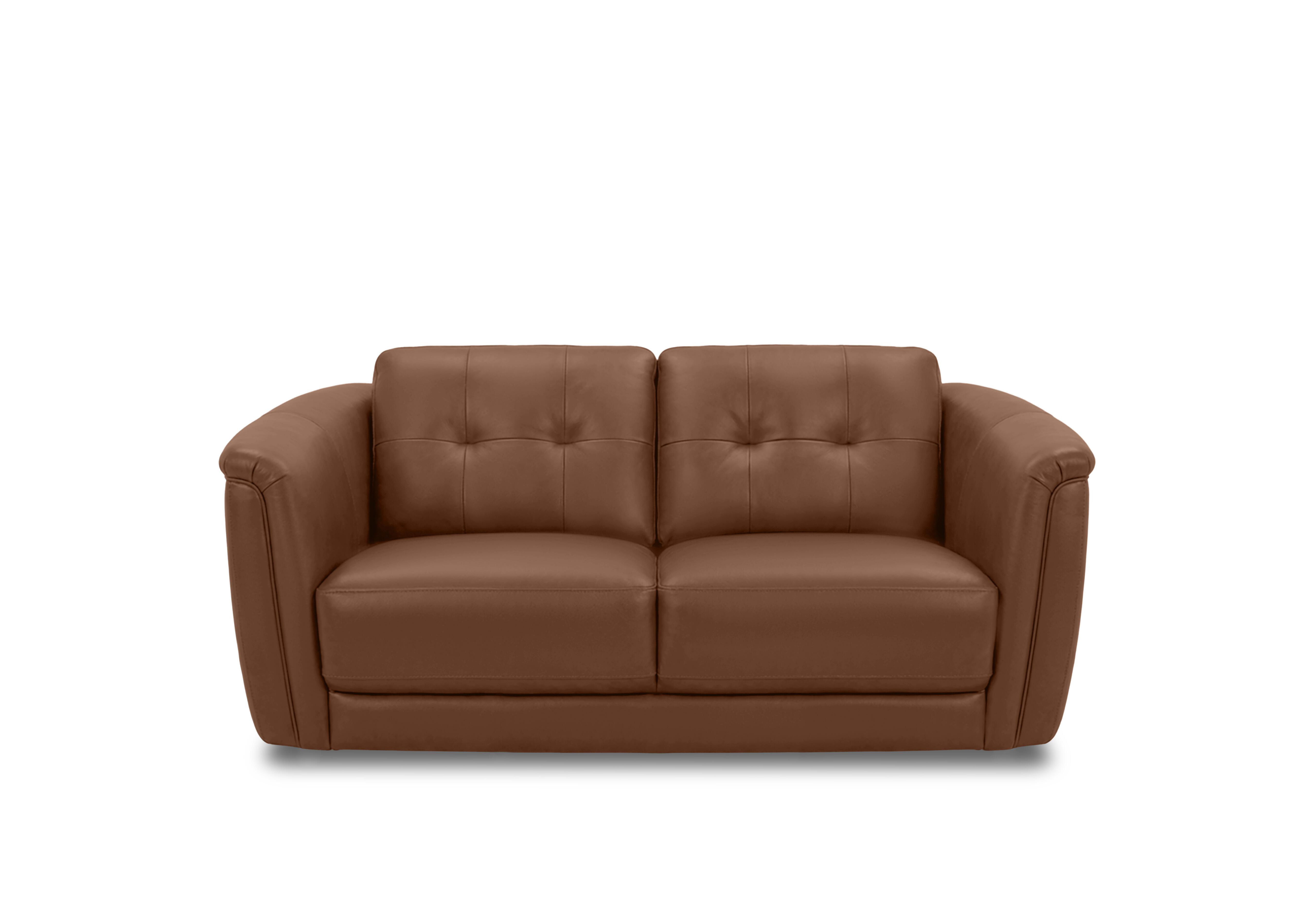 Monarch 2 Seater Leather Sofa in Montana Butterscotch Cat-60/07 on Furniture Village