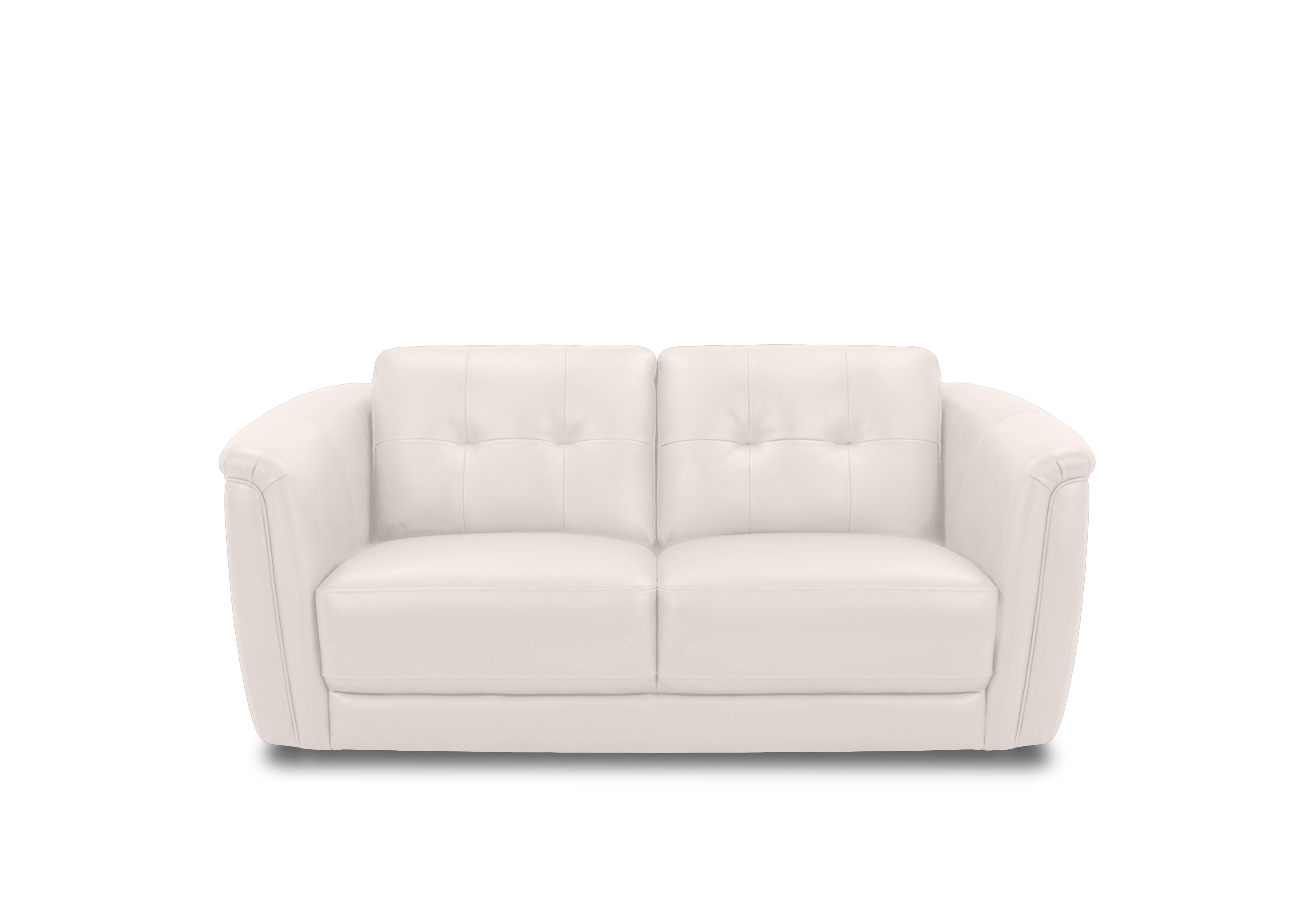 Monarch 2 Seater Leather Sofa in Oslo Cotton Cat-40/13 on Furniture Village