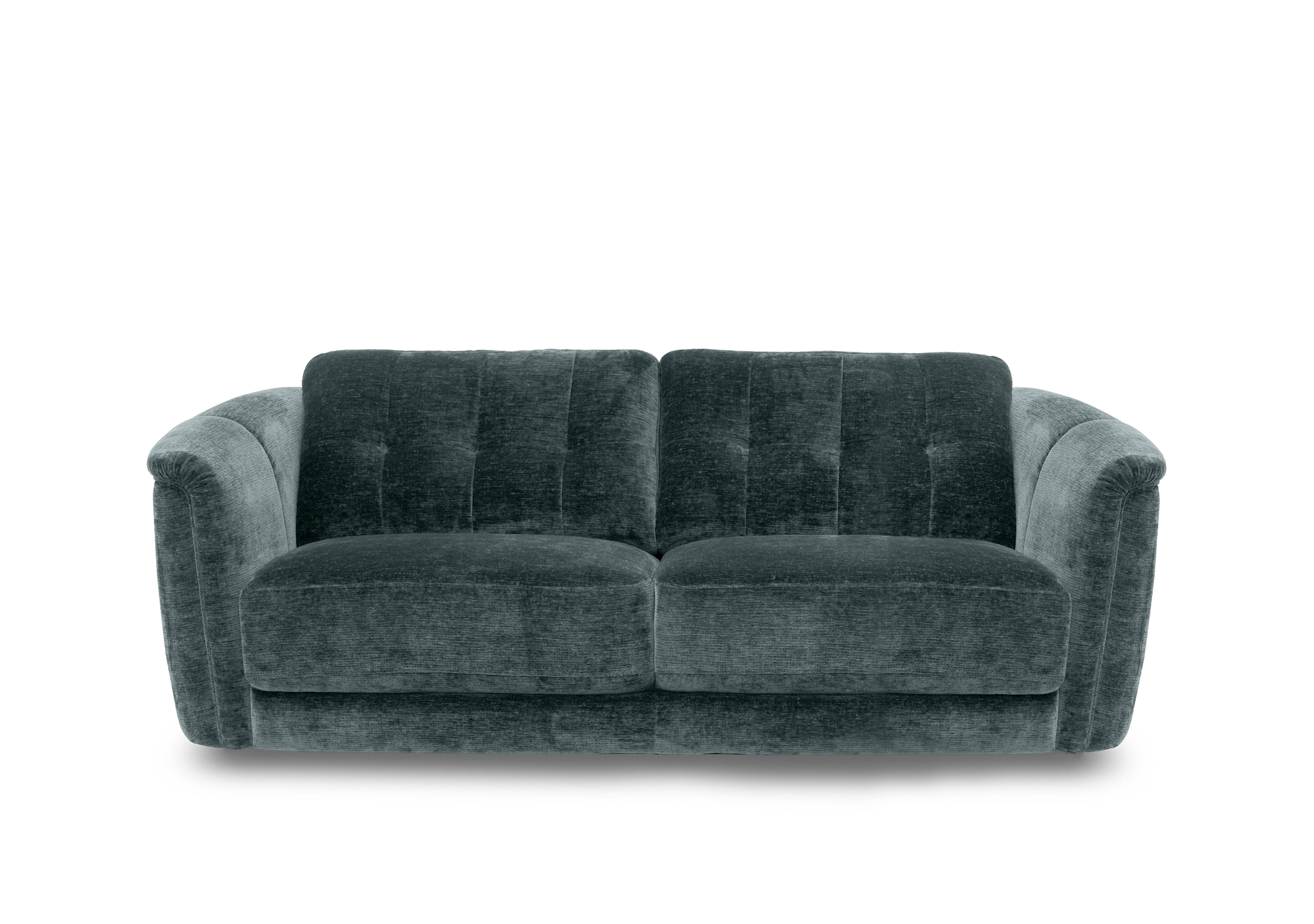 Monarch 3 Seater Fabric Sofa in Aston Seafoam 47520 on Furniture Village