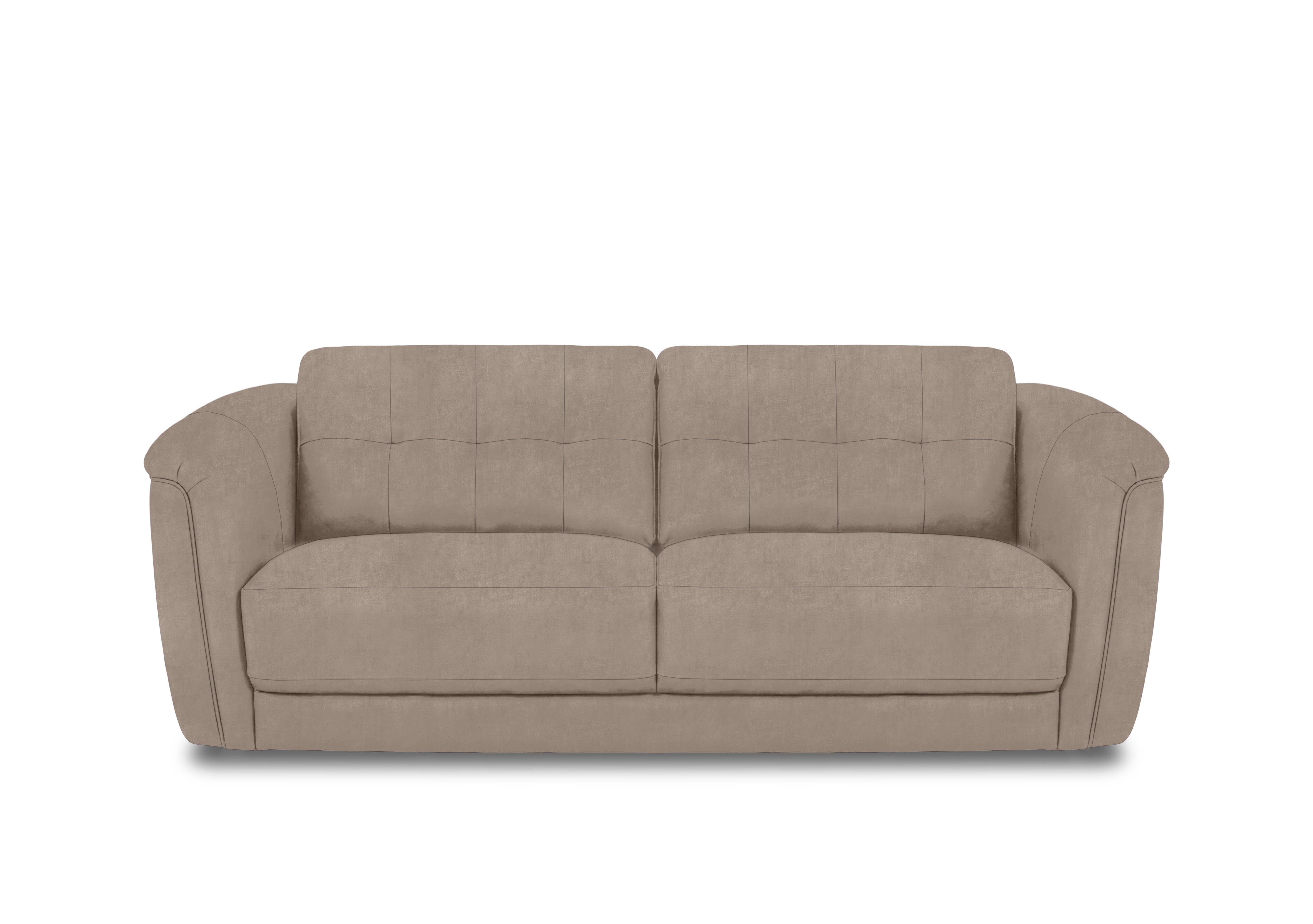 Monarch 3 Seater Fabric Sofa in Manhattan Nutmeg 58005 on Furniture Village