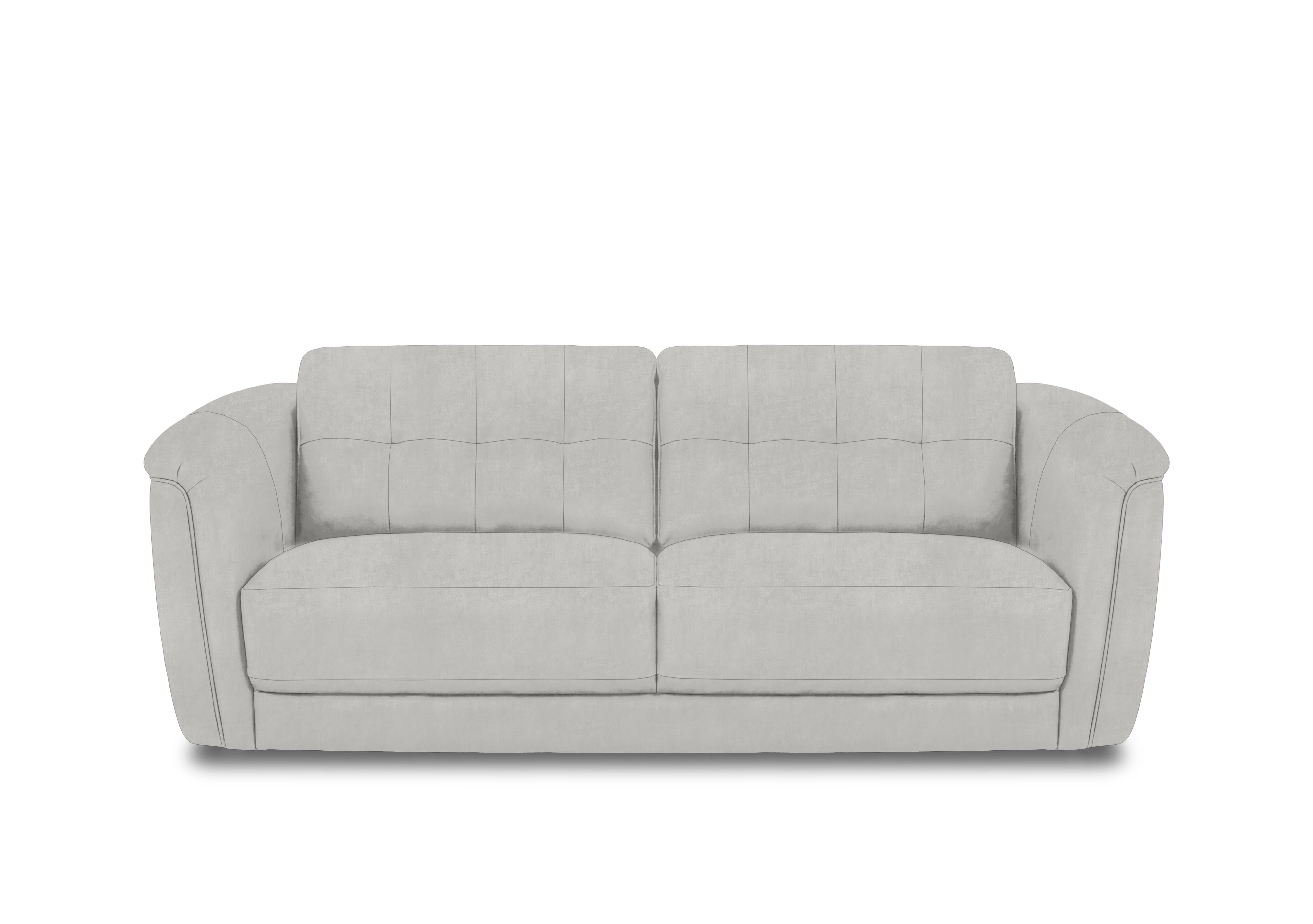 Monarch 3 Seater Fabric Sofa in Manhattan Stone 58004 on Furniture Village