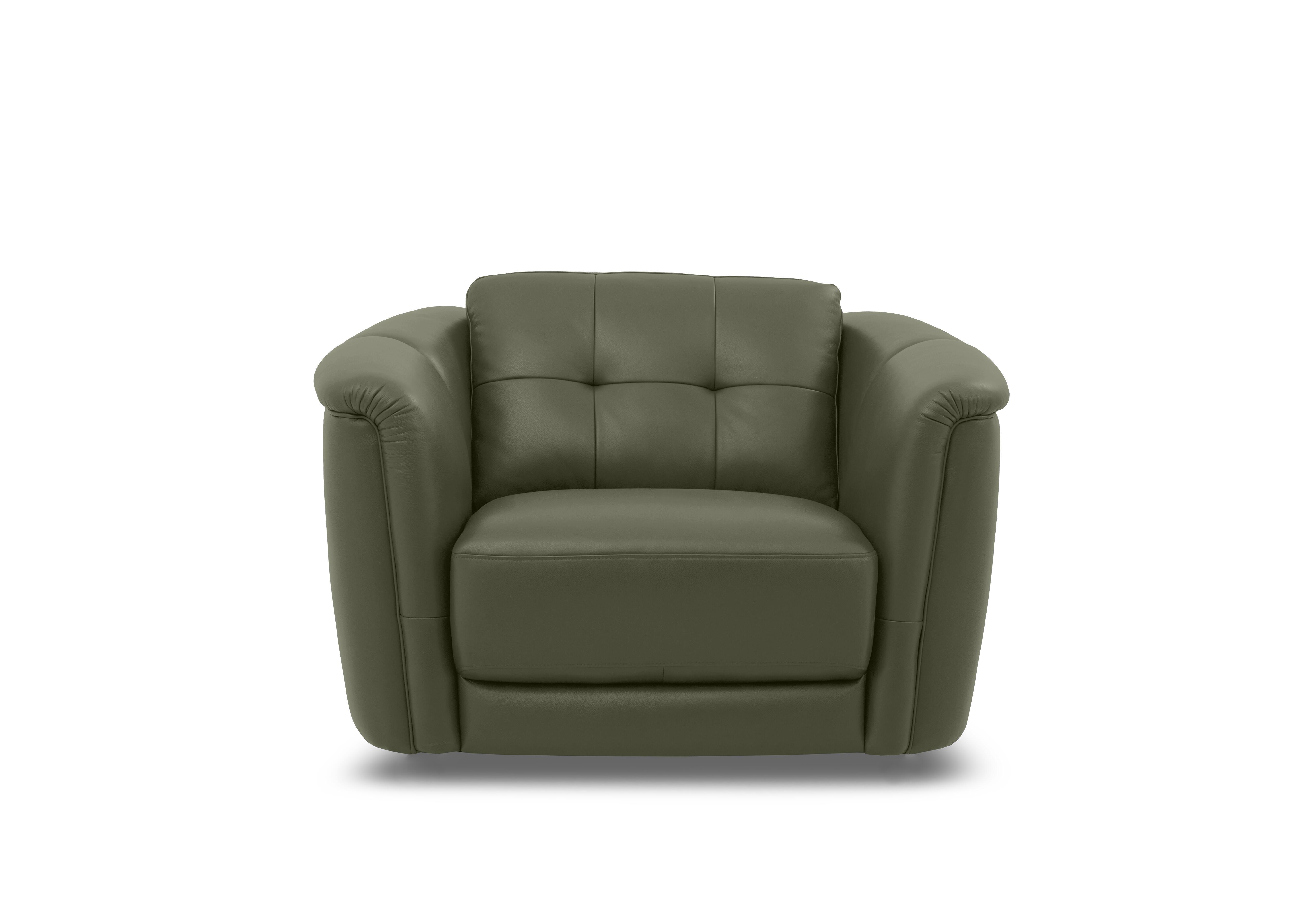Monarch Leather Cuddler Chair in Oslo Pine Cat-40/10 on Furniture Village