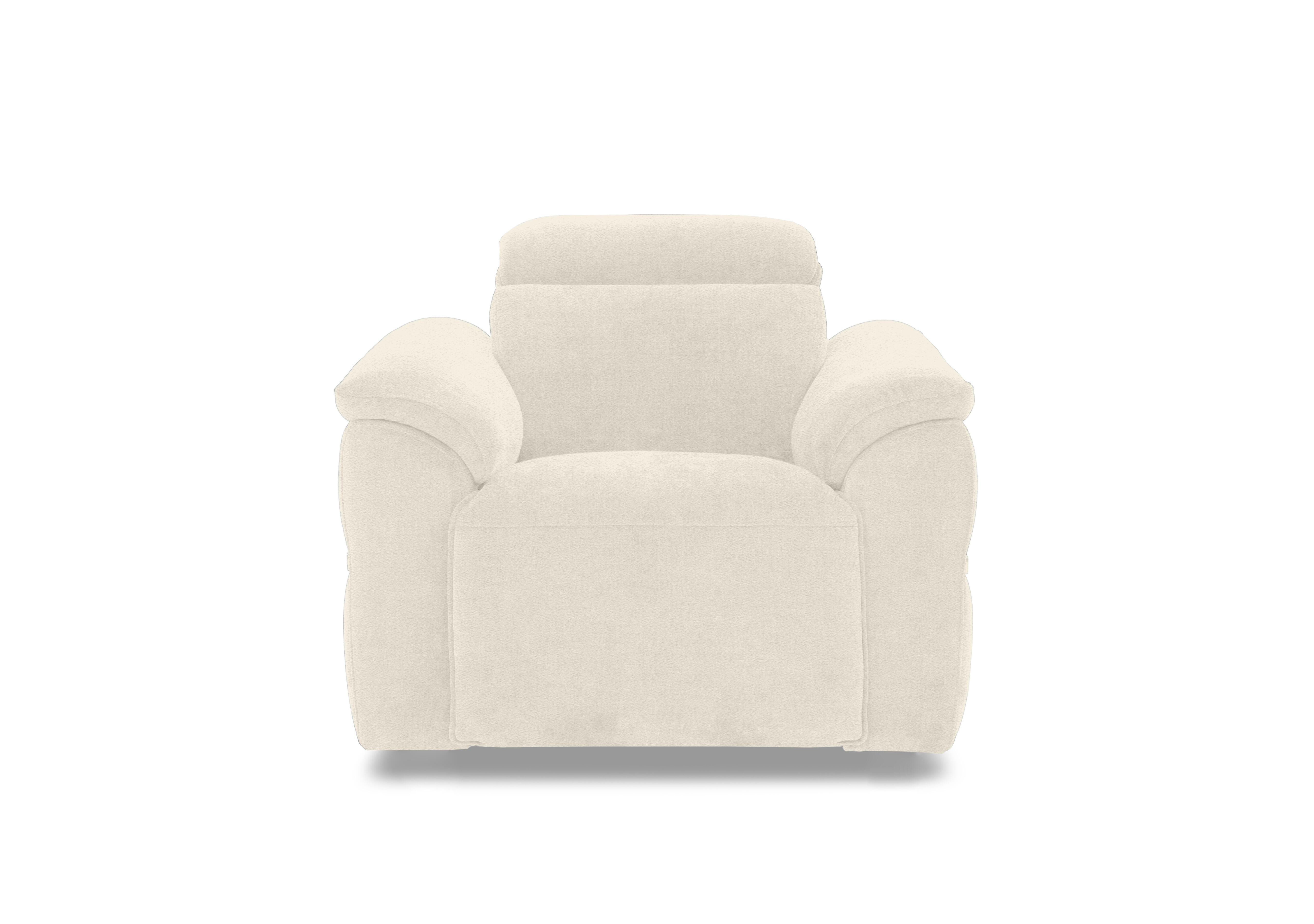 Dolomite Fabric Chair in Hudson Ivory 25102 on Furniture Village