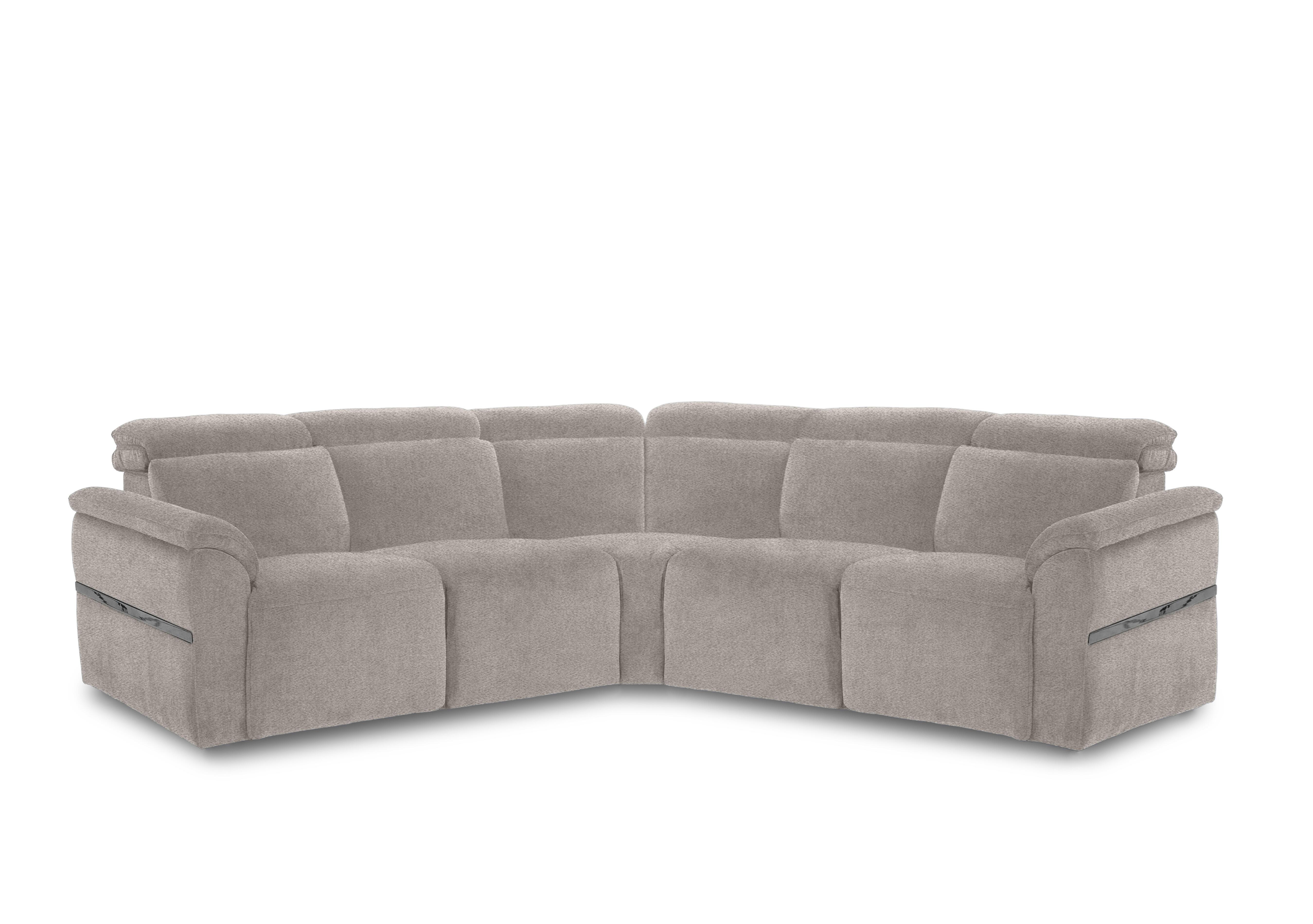 Dolomite Large Fabric Corner Sofa in Hudson Mist 25451 on Furniture Village