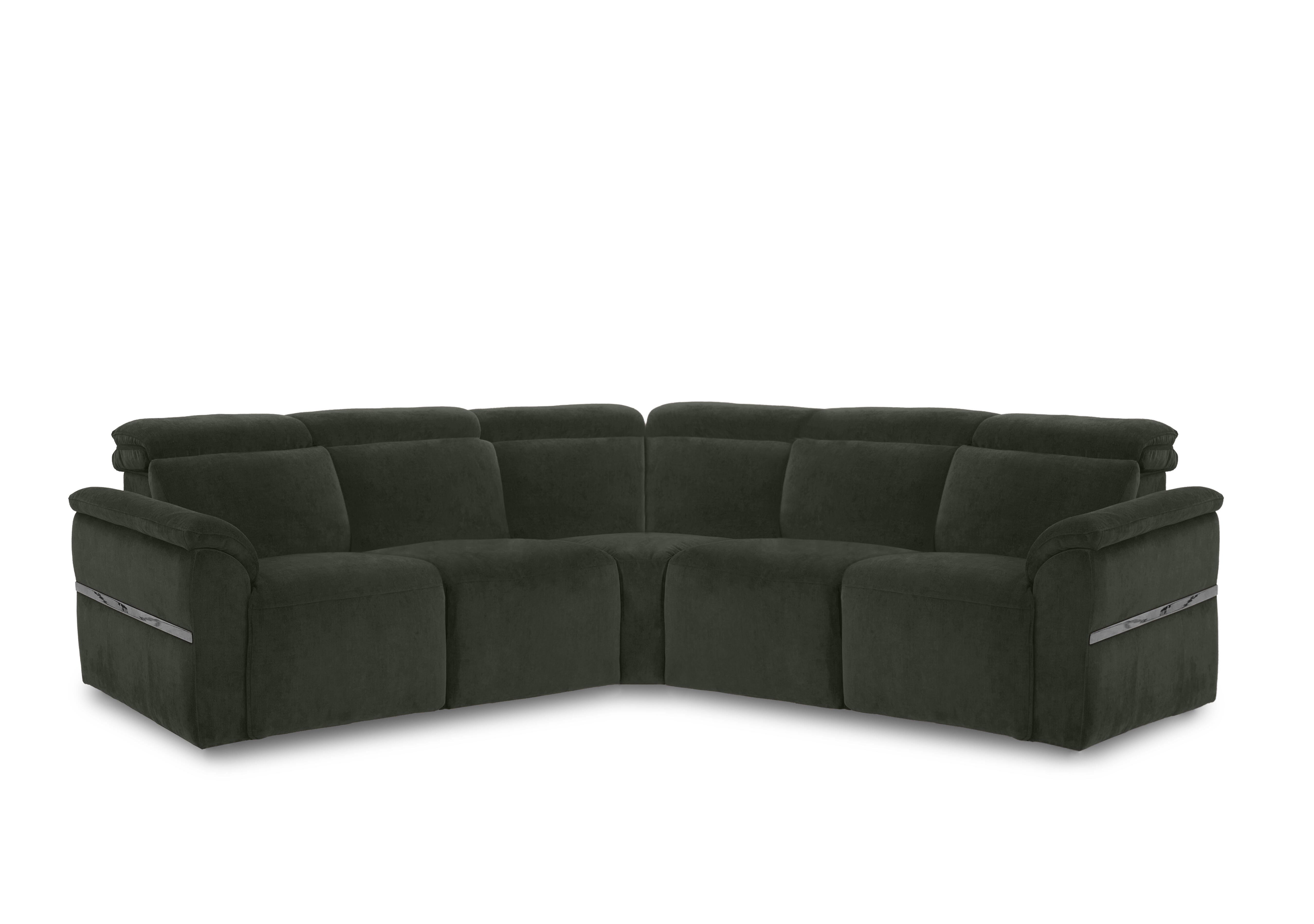 Dolomite Large Fabric Corner Sofa in Manhattan Pine 58001 on Furniture Village