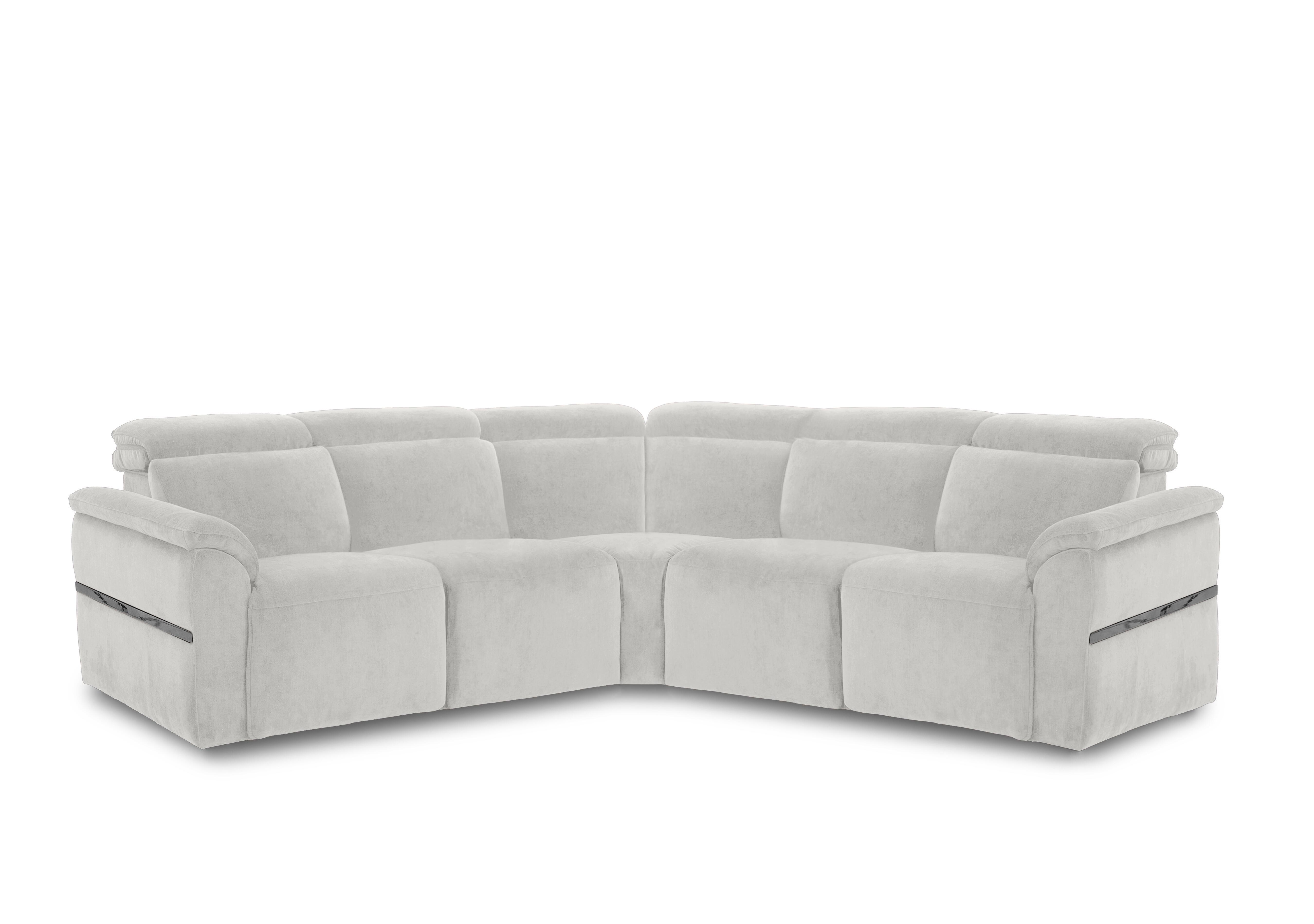 Dolomite Large Fabric Corner Sofa in Manhattan Stone 58004 on Furniture Village