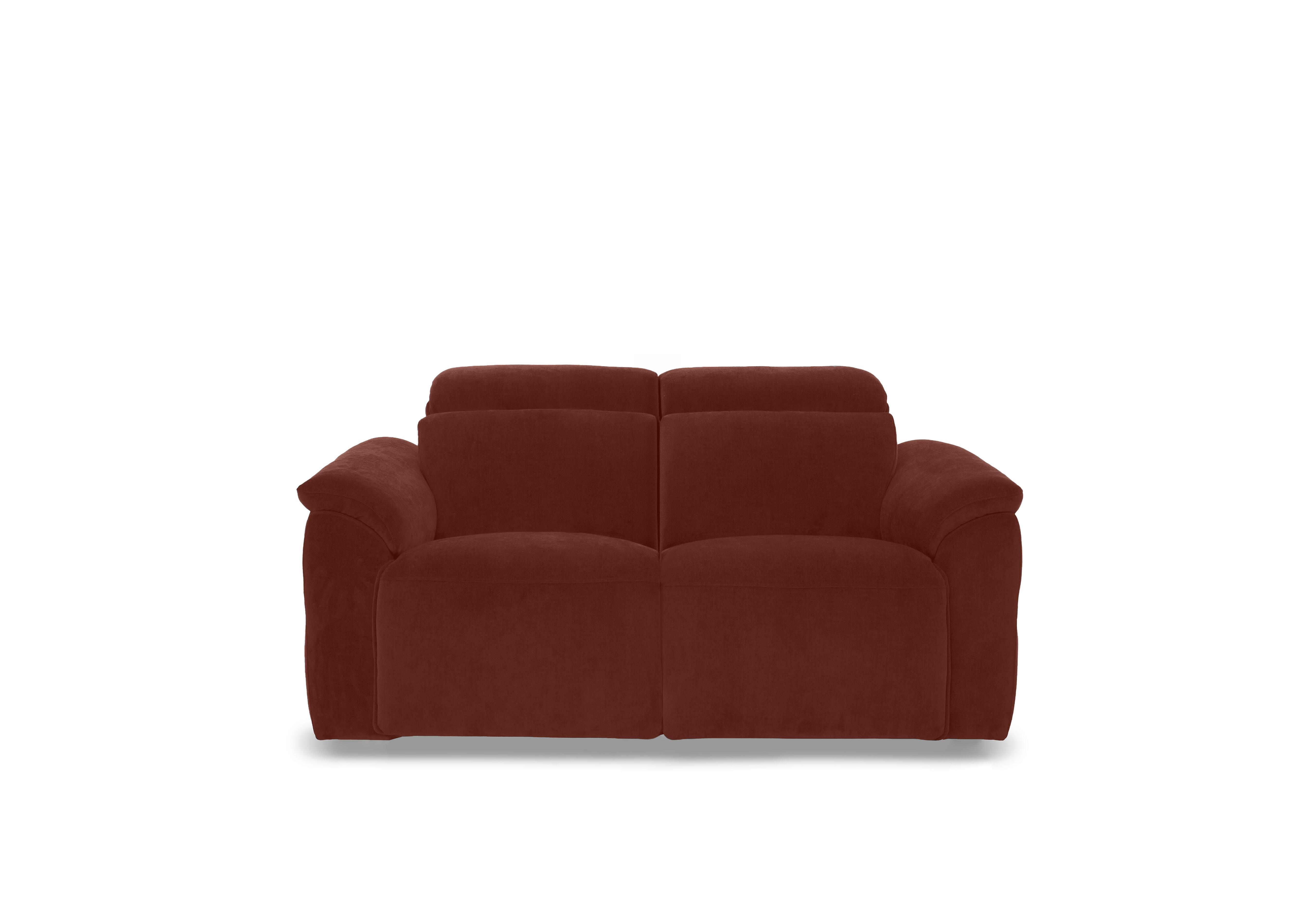 Dolomite 2 Seater Fabric Sofa in Bella Rust 43232 on Furniture Village
