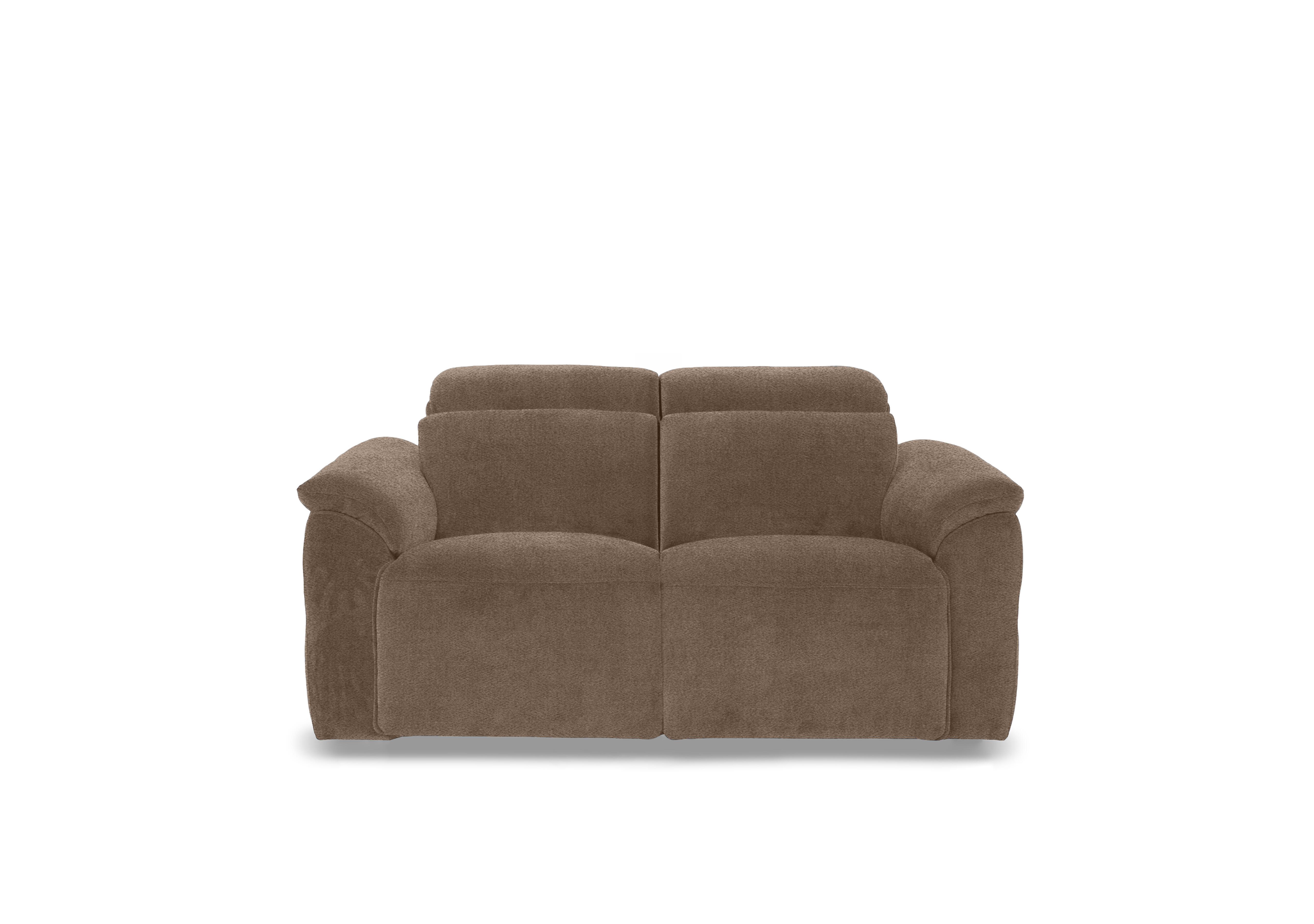 Dolomite 2 Seater Fabric Sofa in Hudson Mocha 25431 on Furniture Village