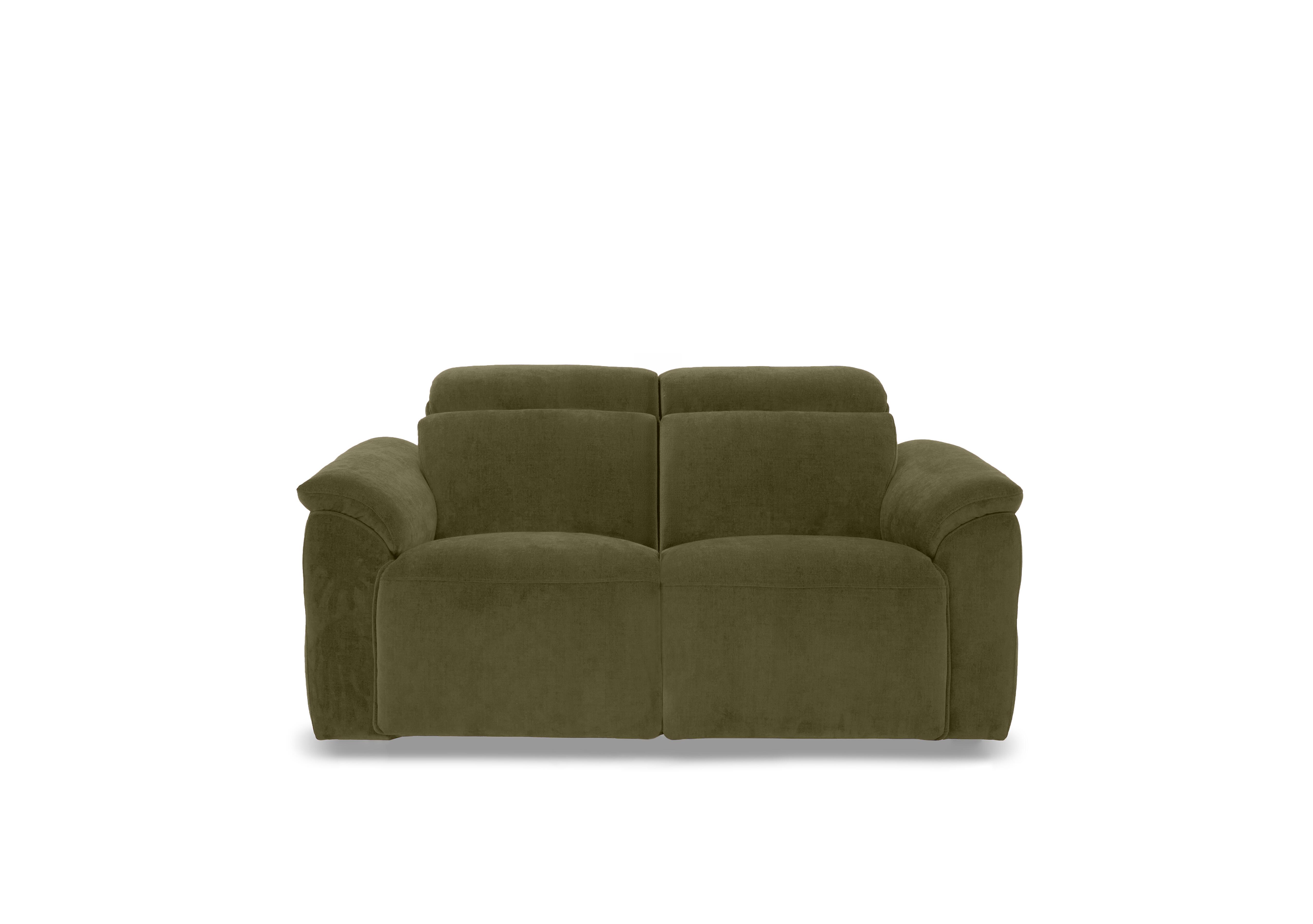 Dolomite 2 Seater Fabric Sofa in Manhattan Olive Green 58006 on Furniture Village