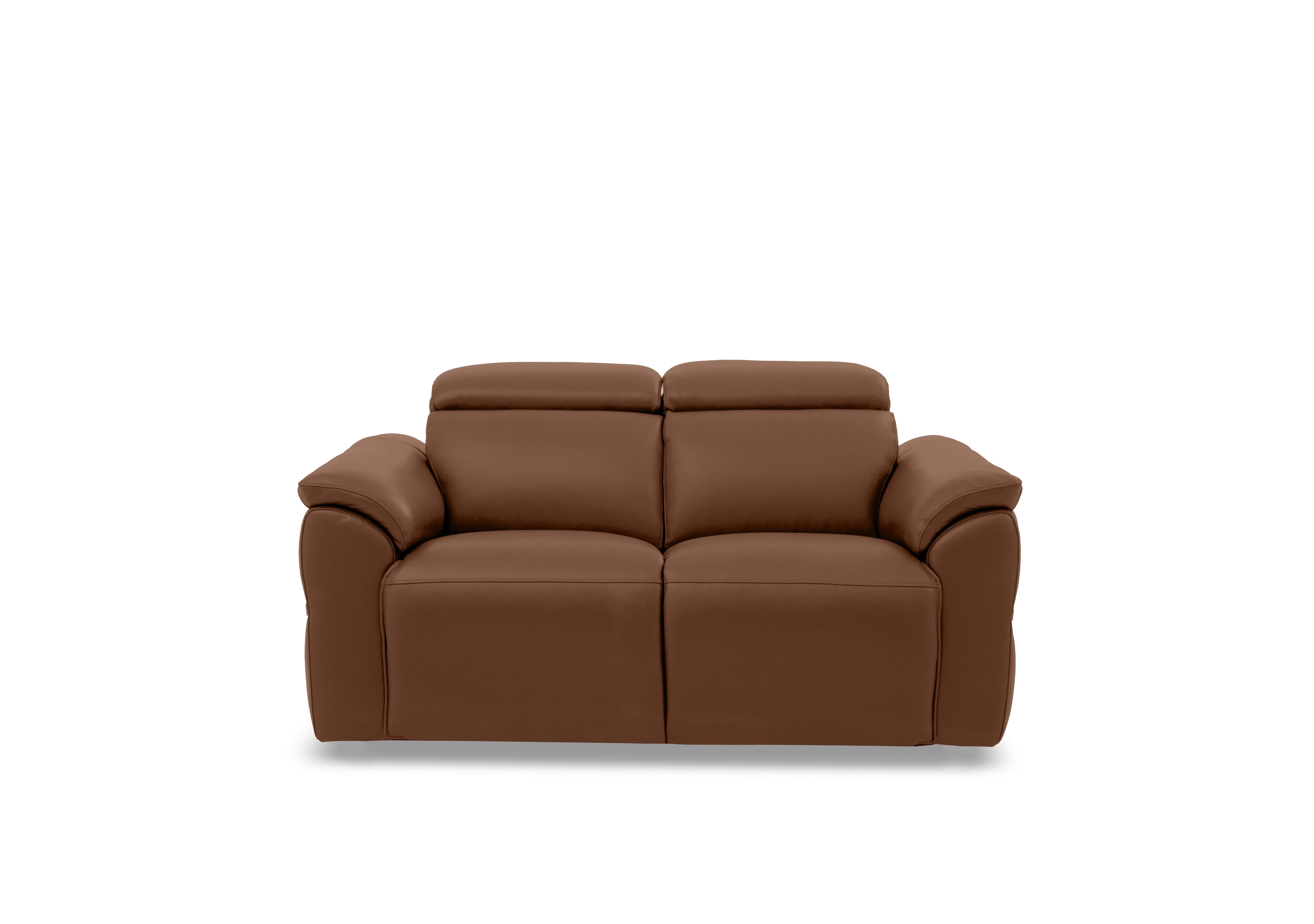 Dolomite 2 Seater Leather Sofa in Montana Butterscotch Cat-60/07 on Furniture Village